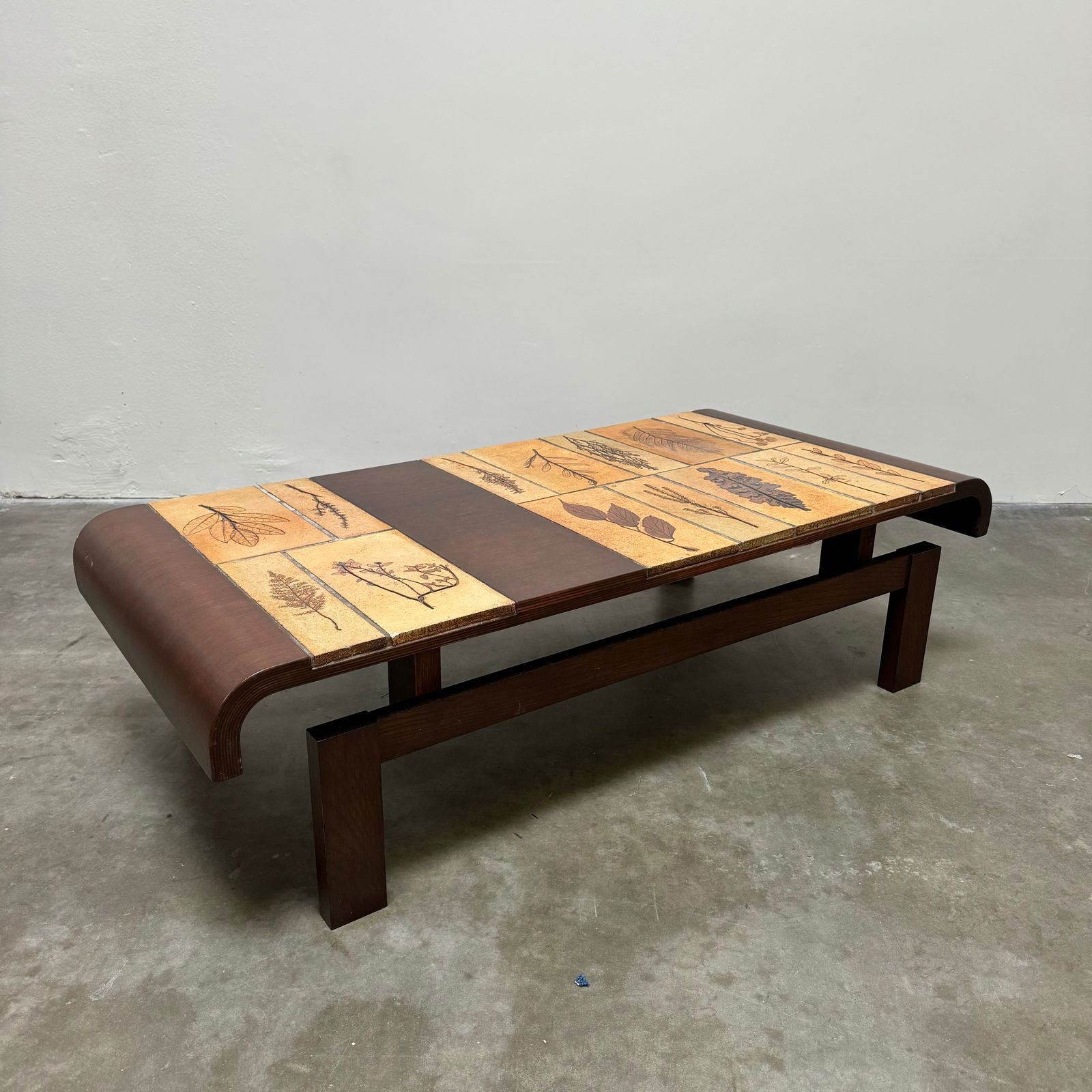 Roger Capron Coffee Table with Gariggue Tiles, France circa 1970 (1 of 12)