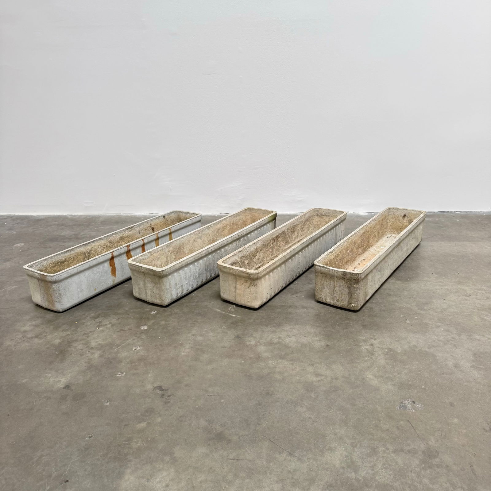 4 Willy Guhl Trough Planters, Switzerland circa 1960 (1 of 9)