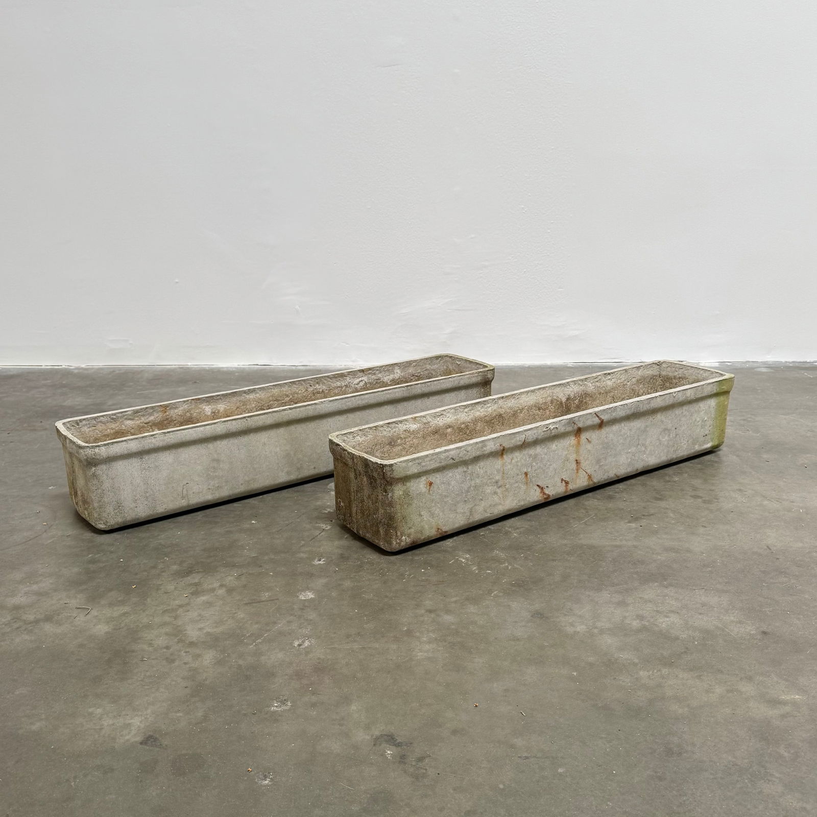 Pair of Willy Guhl Trough Planters, Switzerland circa 1960 (1 of 5)