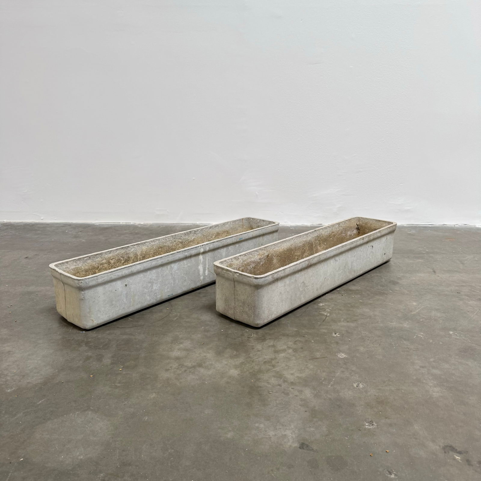 Pair of Willy Guhl Trough Planters, Switzerland circa 1960 (1 of 6)