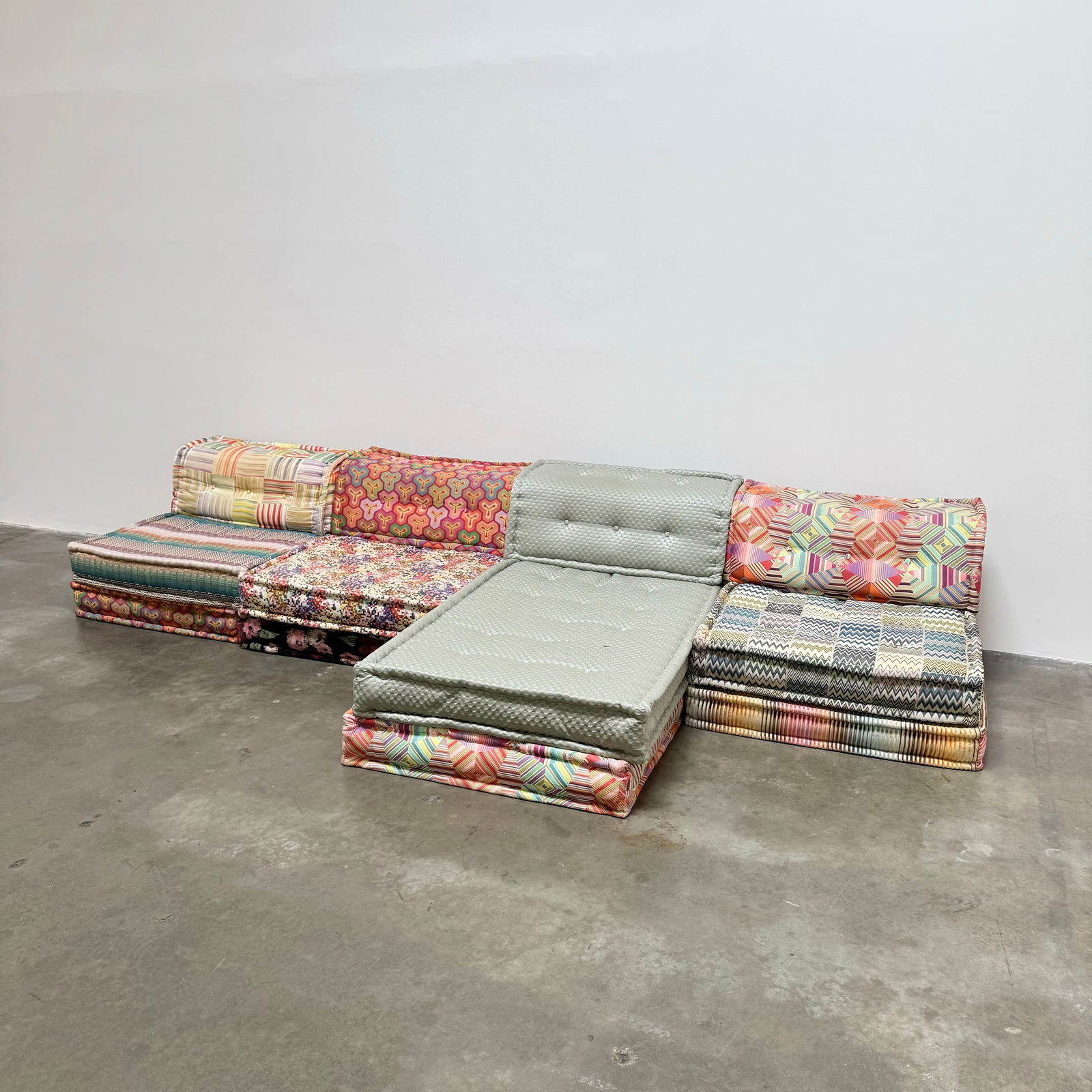 12-Piece Mah Jong Sofa in Kenzo and Missoni Home Fabric for Roche Bobois, France circa 2010 (1 of 15)