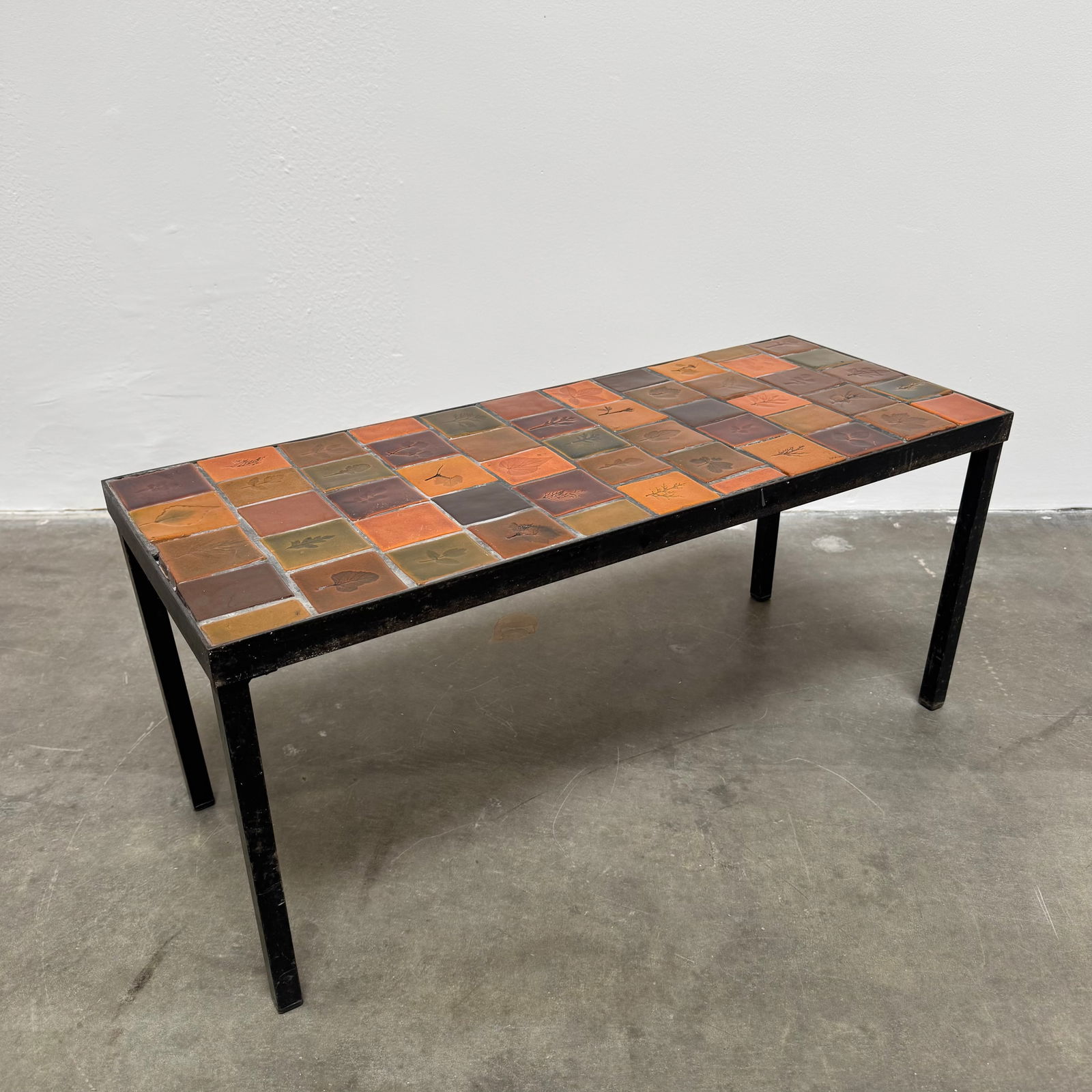 Roger Capron Ceramic Coffee Table with Gariggue Tiles, France 1960s (1 of 10)