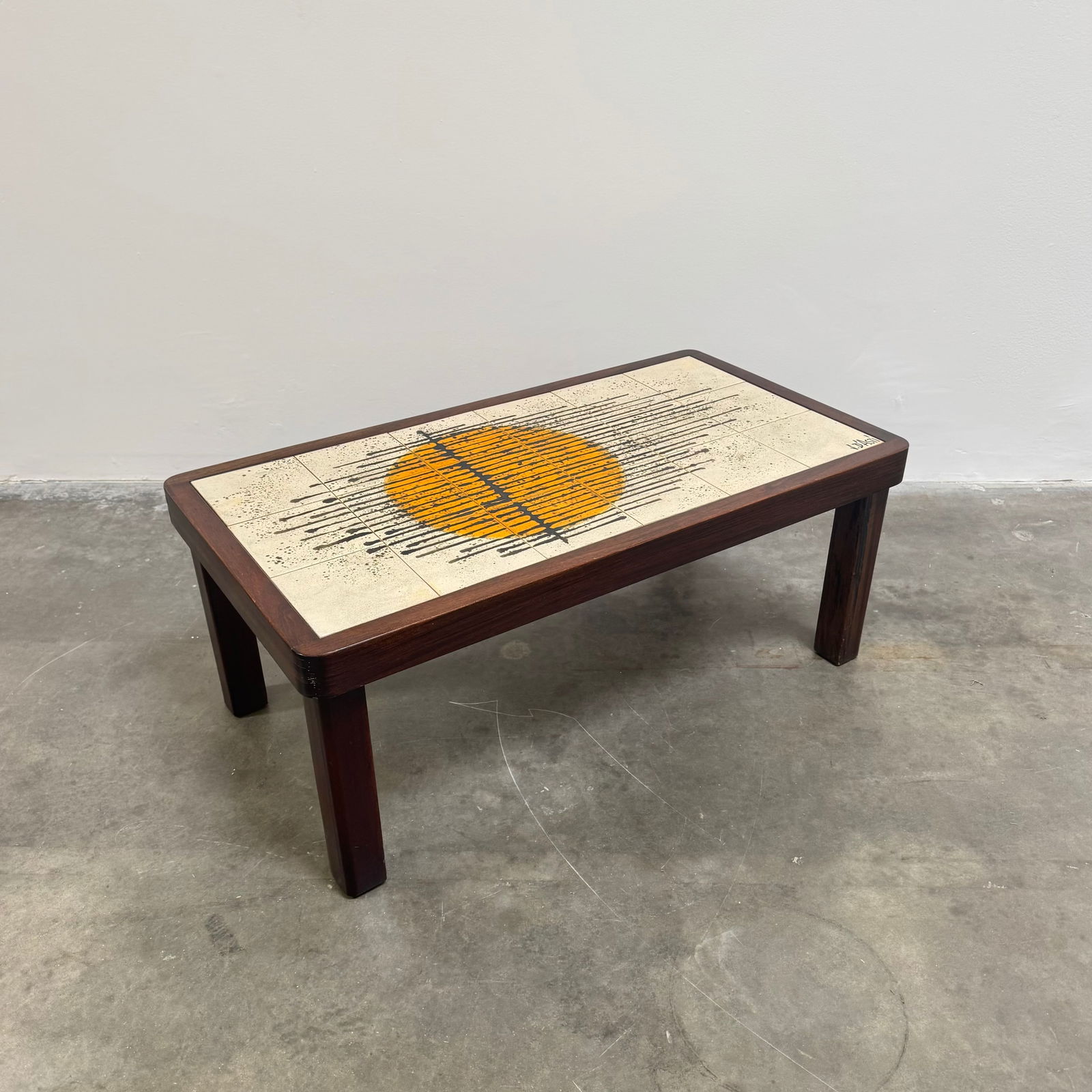 Jean D'asti Ceramic Coffee Table, Vallauris France 1970s (1 of 6)