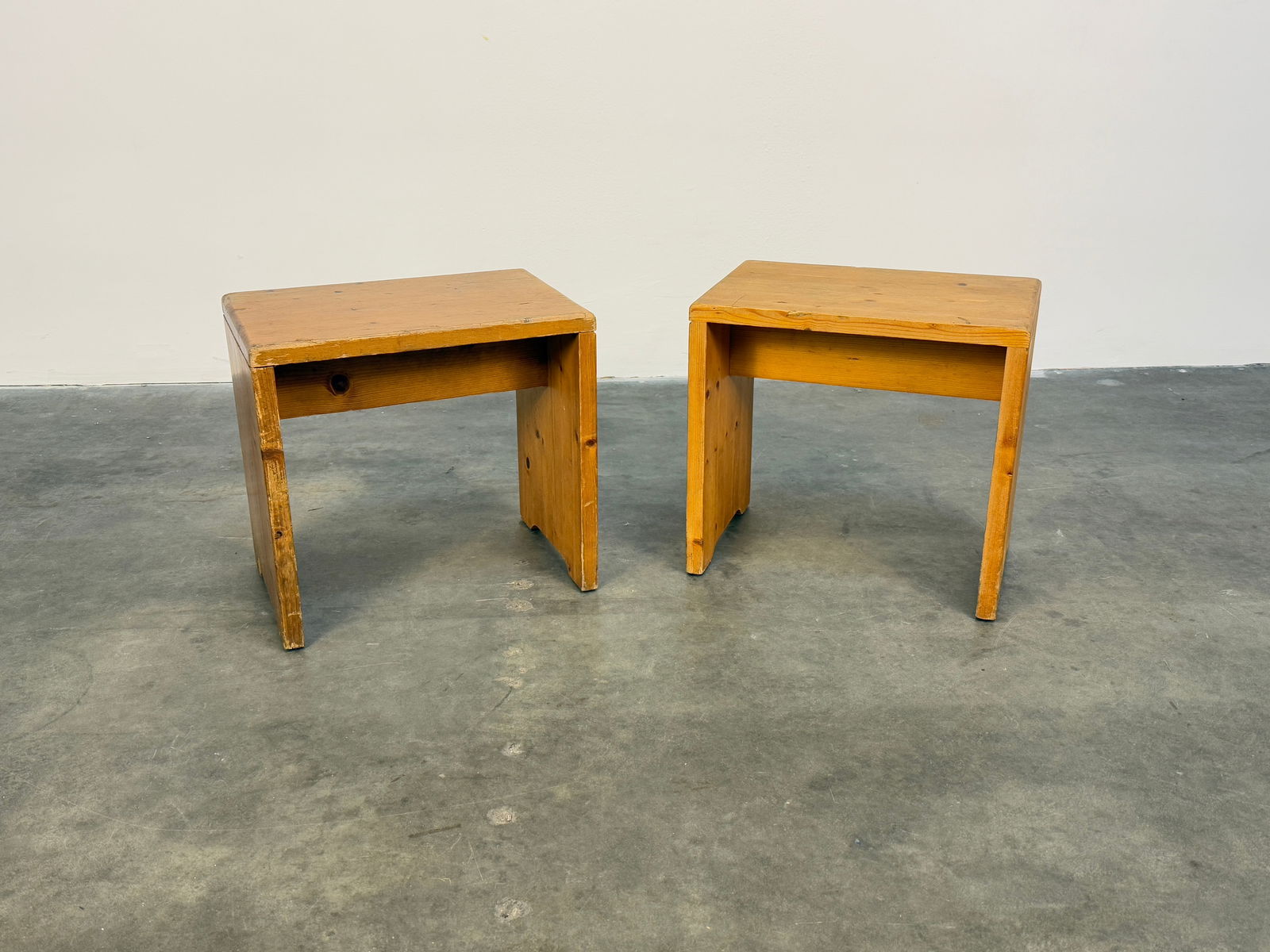 Pair of Charlotte Perriand Stools (1 of 6)