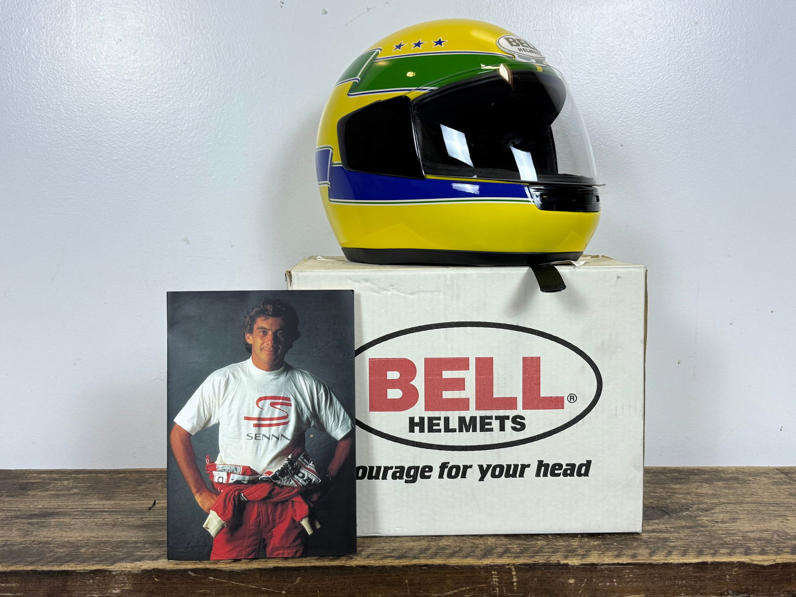 Ayrton Senna Foundation F1 Helmet (1 of 12)