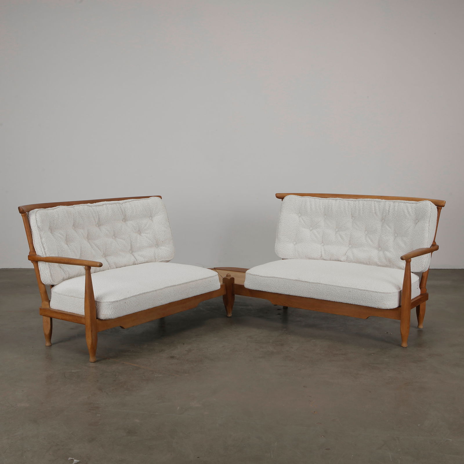 Guillerme et Chambron Corner Sofa, 1960s (1 of 8)