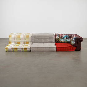 Six-Piece Mah Jong Sofa with Kenzo Fabric for Roche Bobois, France, 2015s (1 of 9)
