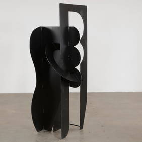 Philippe Makhloof Abstract Metal Sculpture, 1980s (1 of 12)