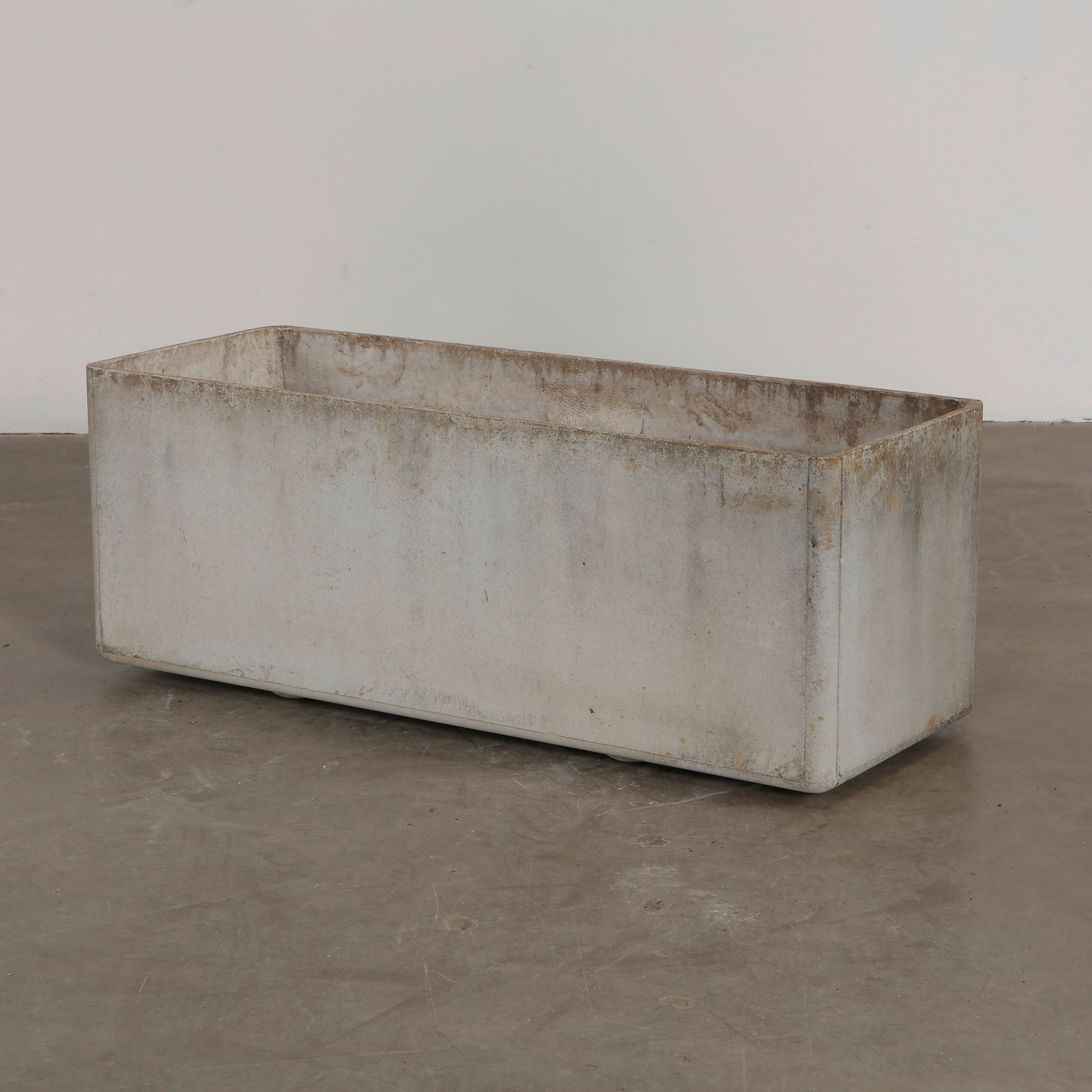 Tall Rectangular Concrete Planter by Willy Guhl, 1960s (1 of 8)