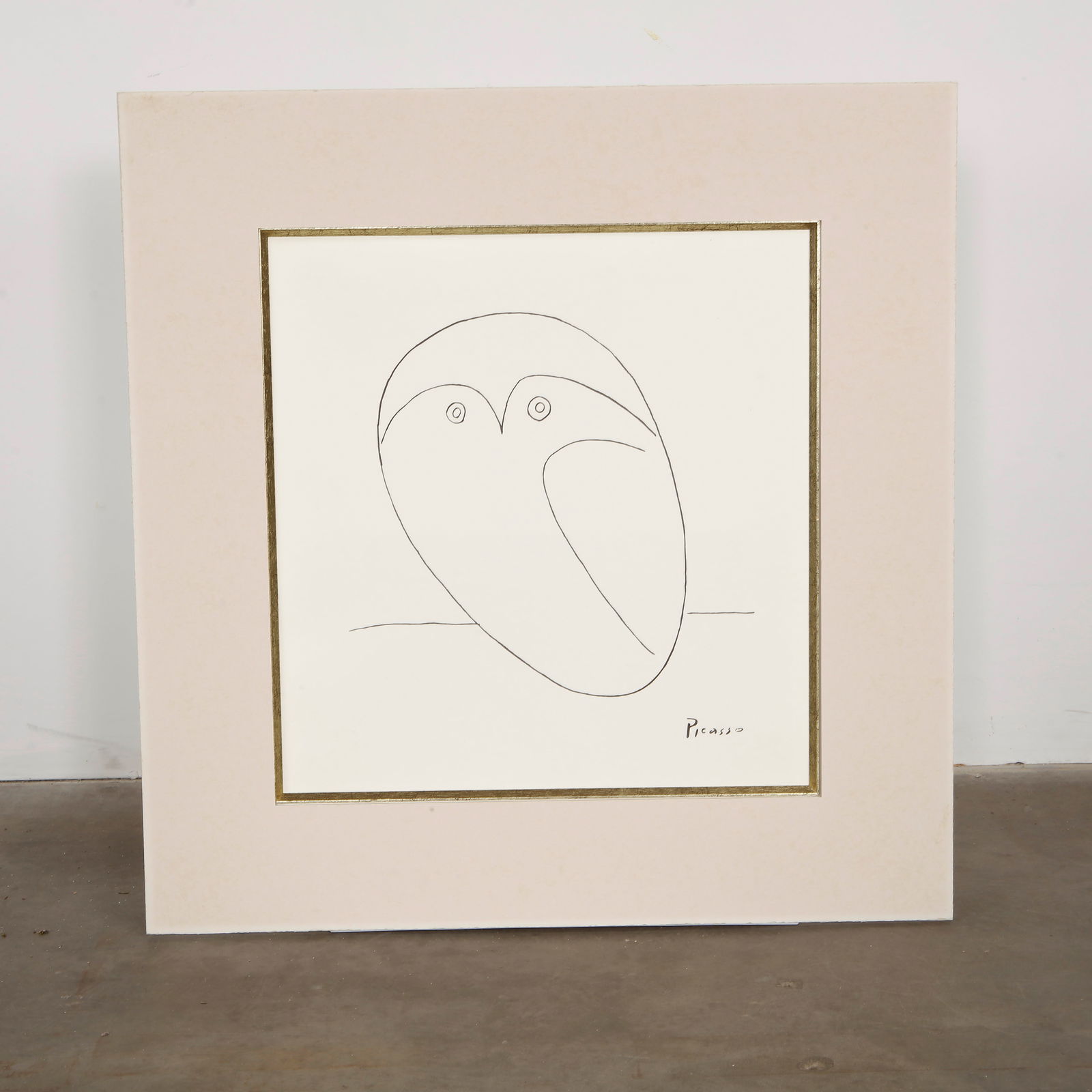 Pablo Picasso Owl Print, 1980s (1 of 4)