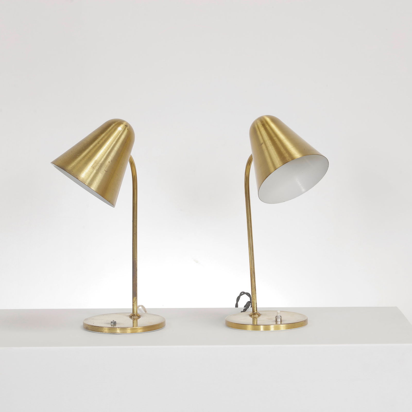 Pair of Jacques Biny Table Lamps, 1950s (1 of 6)