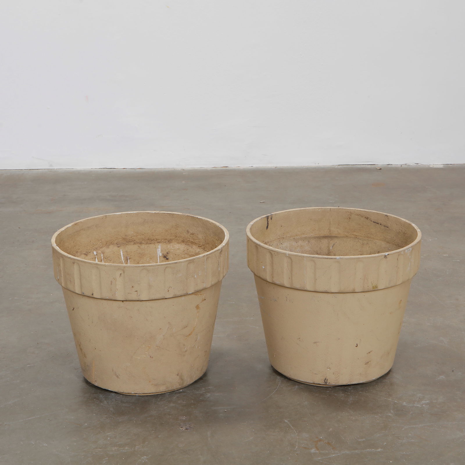 Pair of Large Willy Guhl Round Planters, 1960s (1 of 6)