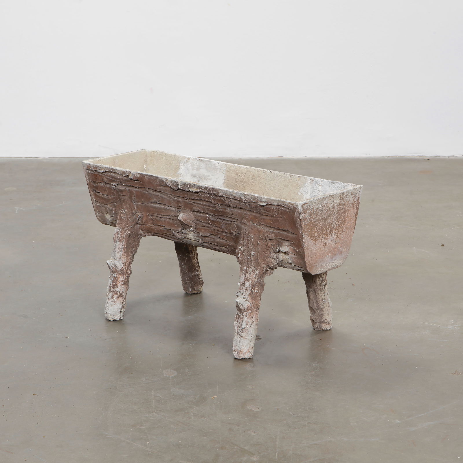 Faux Bois Rectangular Planter, 1960s (1 of 9)