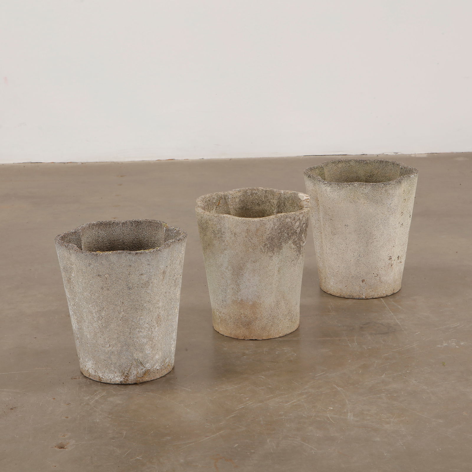 Trio of Small Willy Guhl Flower Planters, 1960s (1 of 13)