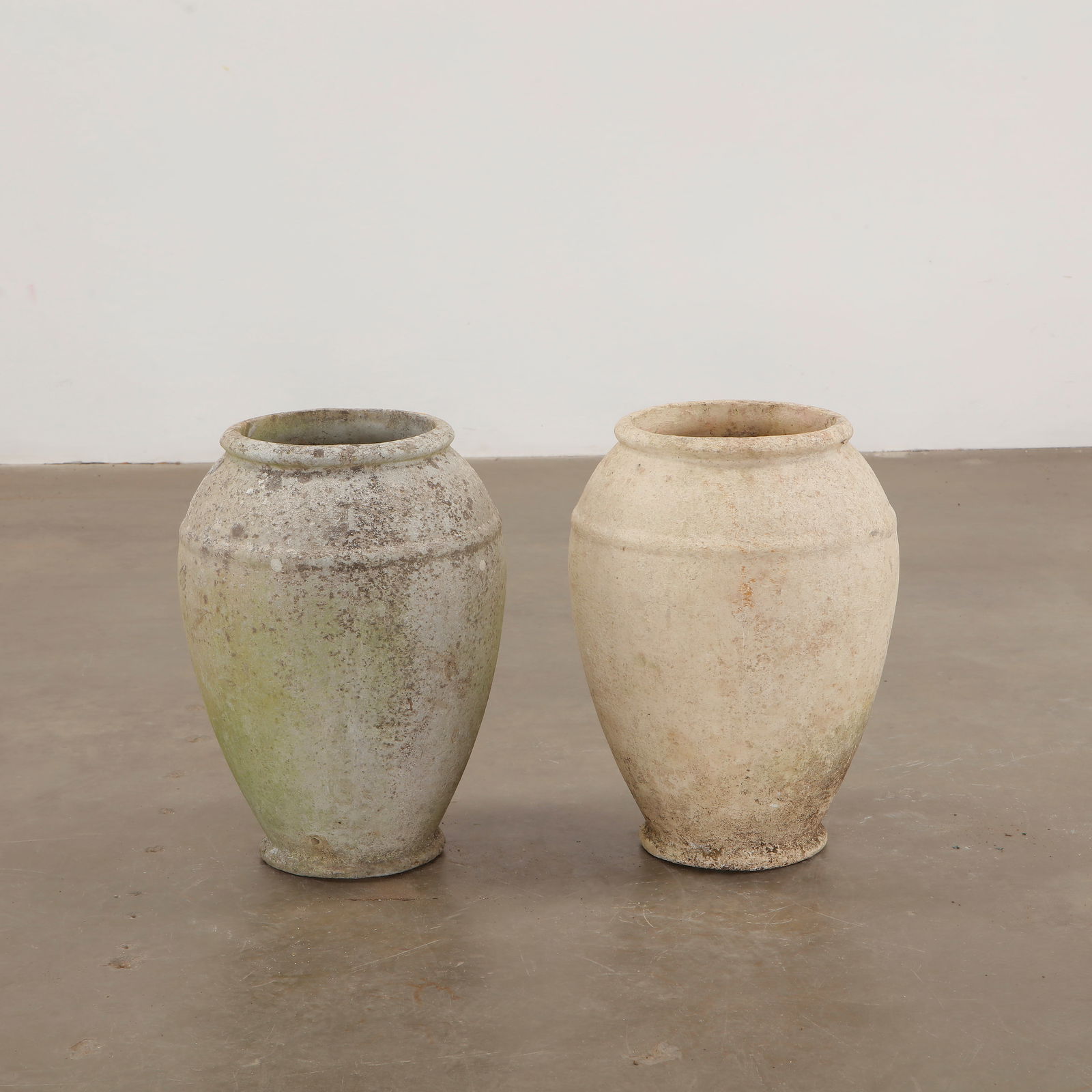 Pair of Small Willy Guhl Urn Planters, 1960s (1 of 10)