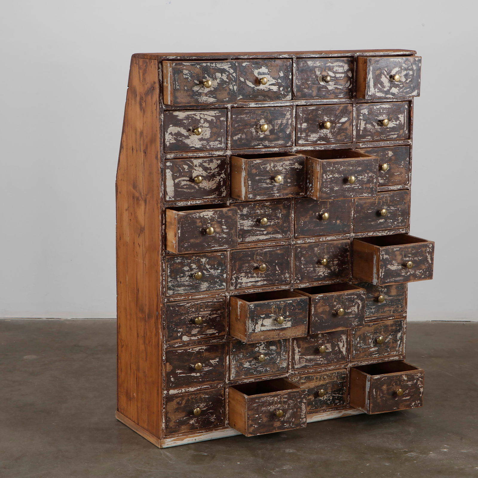 French Apothecary Cabinet, Late 1800s (1 of 17)