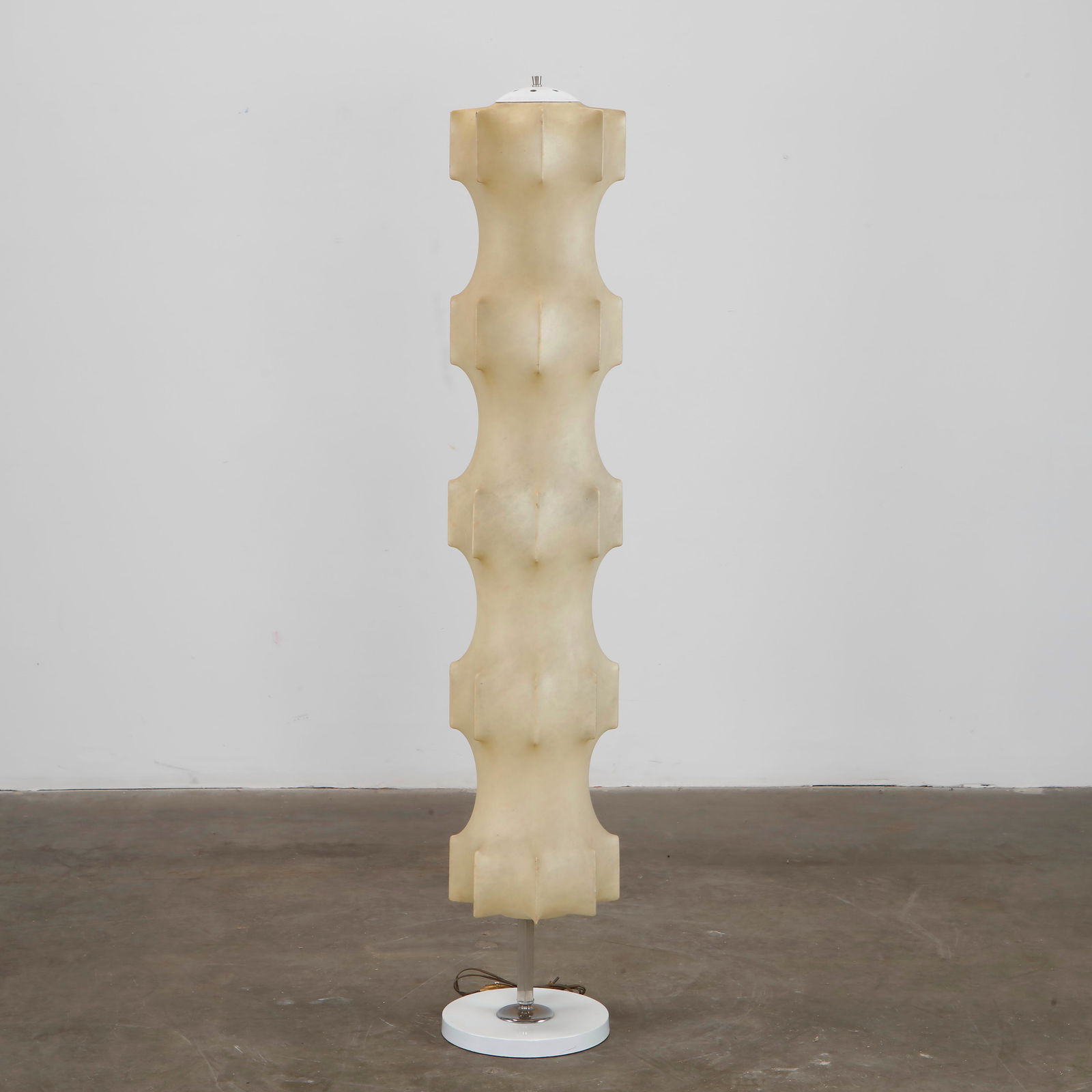 First Edition Achille and Pier Giacomo Castiglioni Cocoon Floor Lamp, c. 1960 (1 of 8)