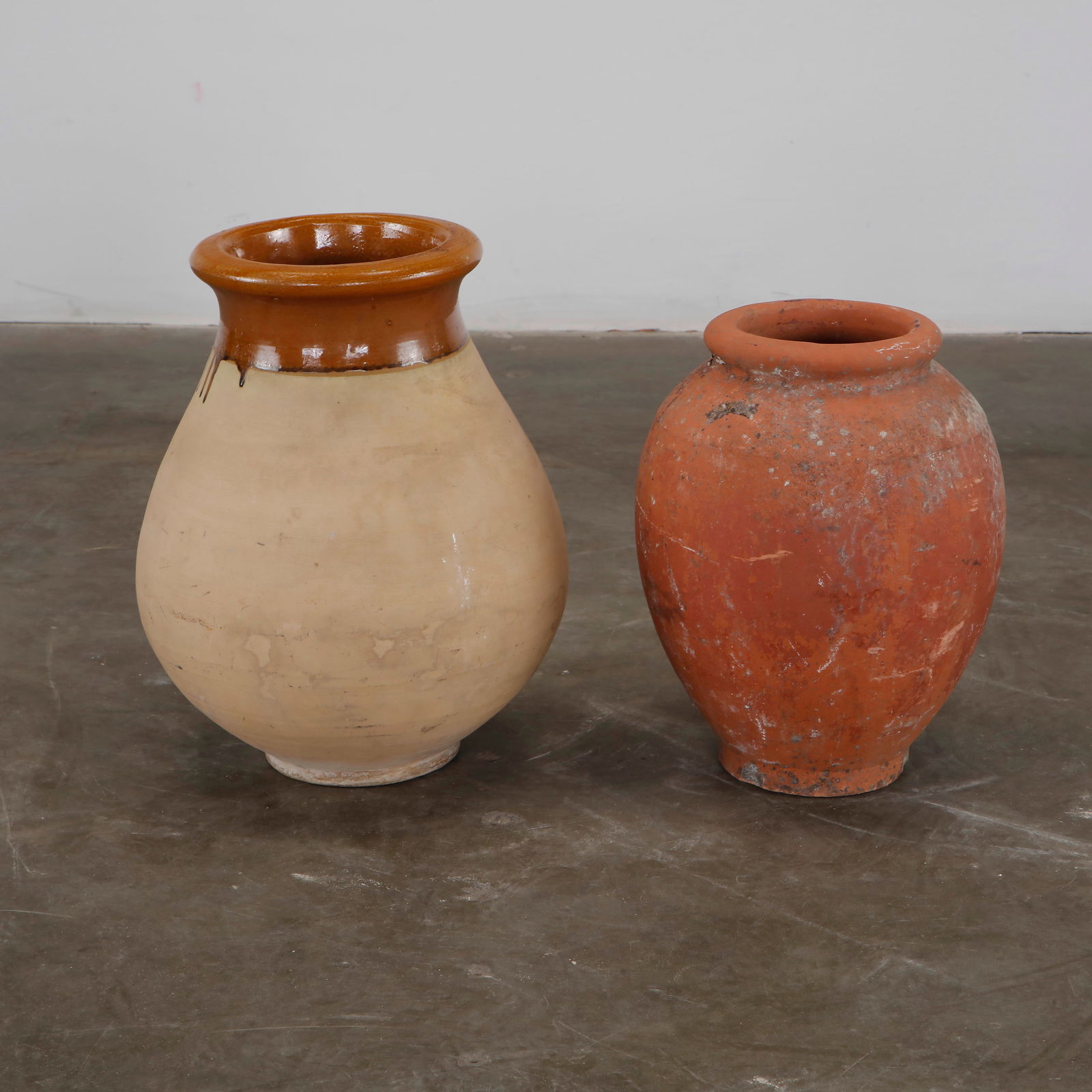 Two Biot Jar Planters, 19th Century (1 of 9)