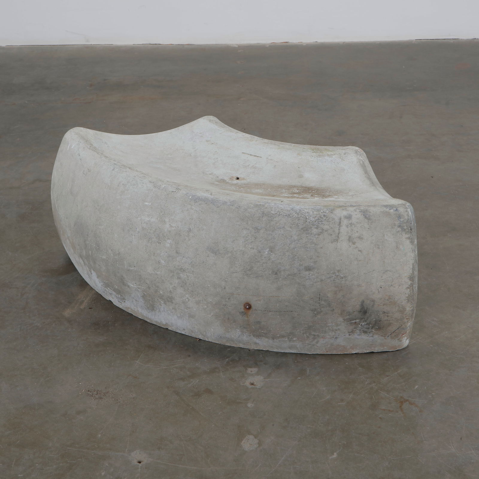Willy Guhl, Large Half Moon Bench Planter, 1960s (1 of 18)
