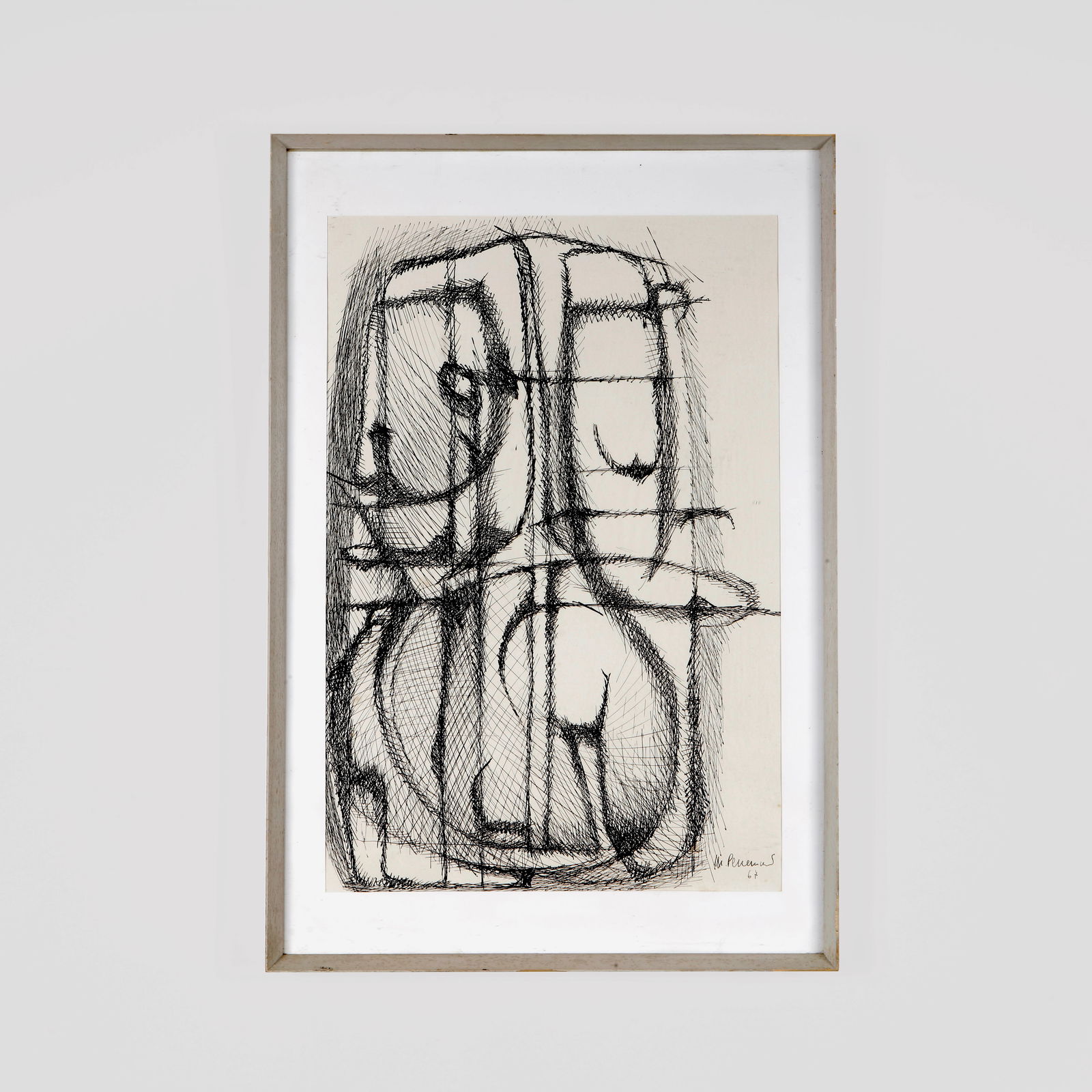 Maurice Perrenoud, Painting, 1960s (1 of 2)