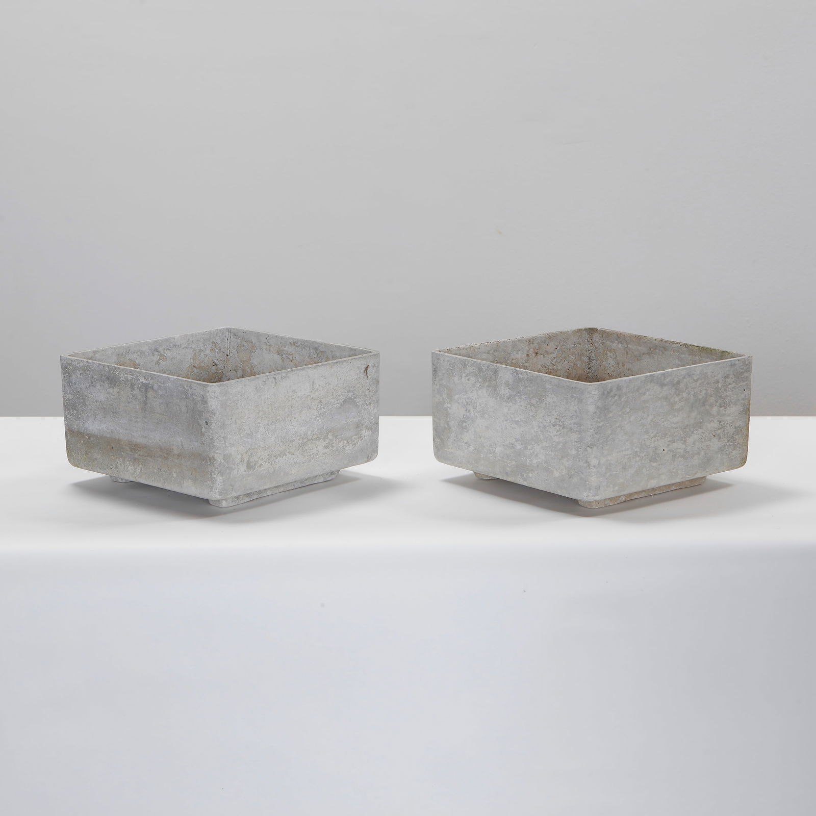 Willy Guhl, Set of Small Square Planters, 1960s (1 of 11)