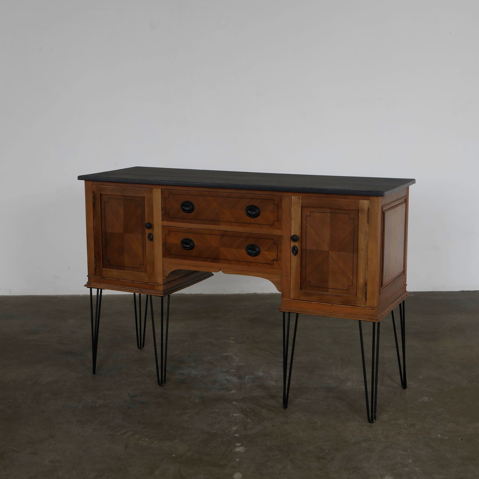 Pedestral Wood Sideboard, 1960s (1 of 16)