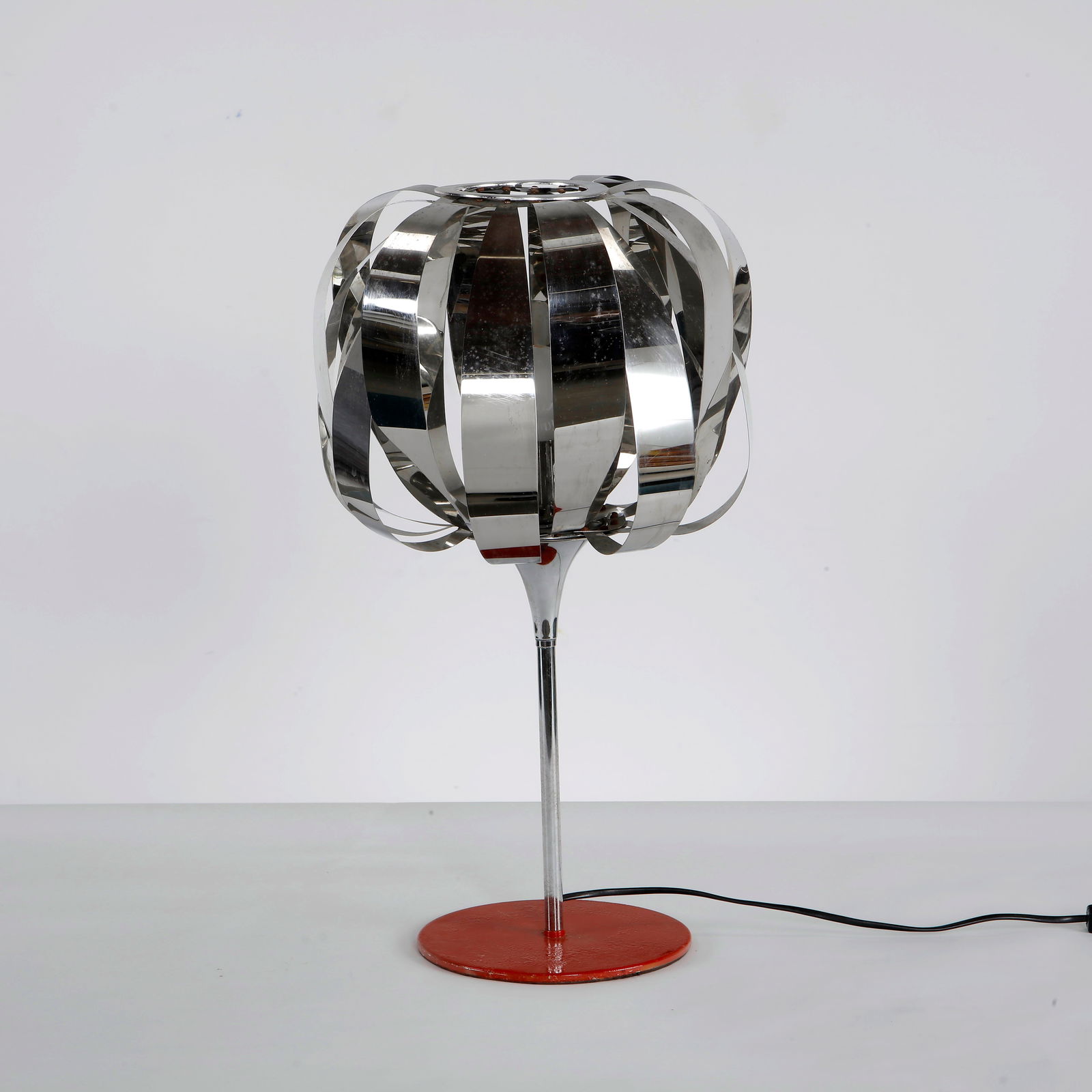 Seylumiere , Eres Model Table Lamp in Chrome Metal, 1980s (1 of 9)
