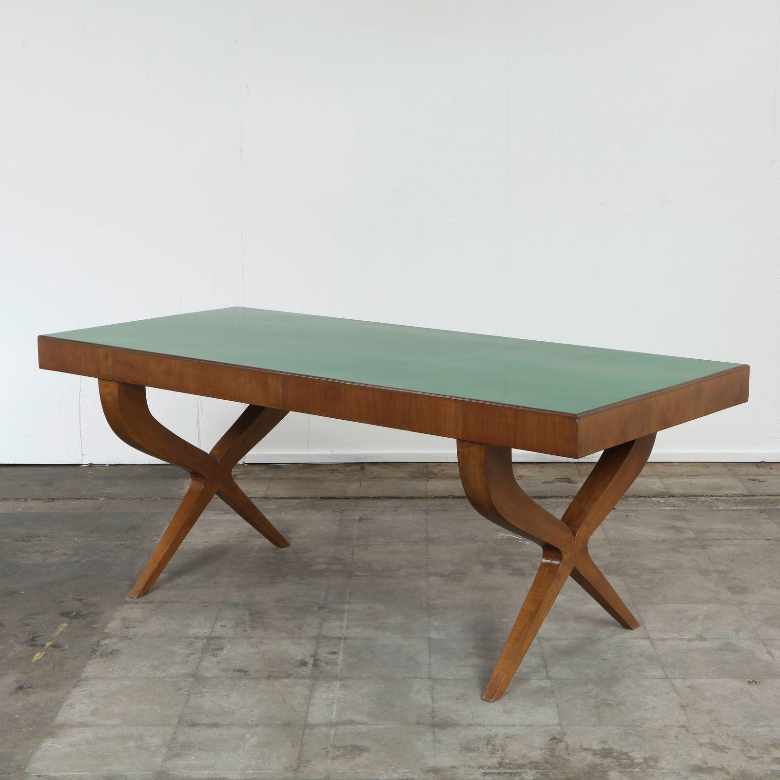 Italian Dining Table with Lacquered Top, 1950s (1 of 12)