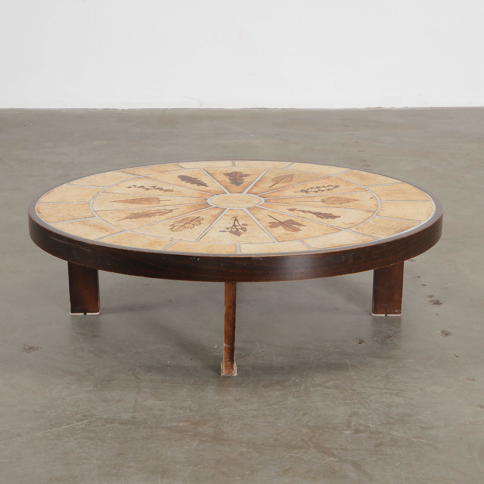 Roger Capron, Garrigues Oval Coffee Table, 1960s (1 of 8)