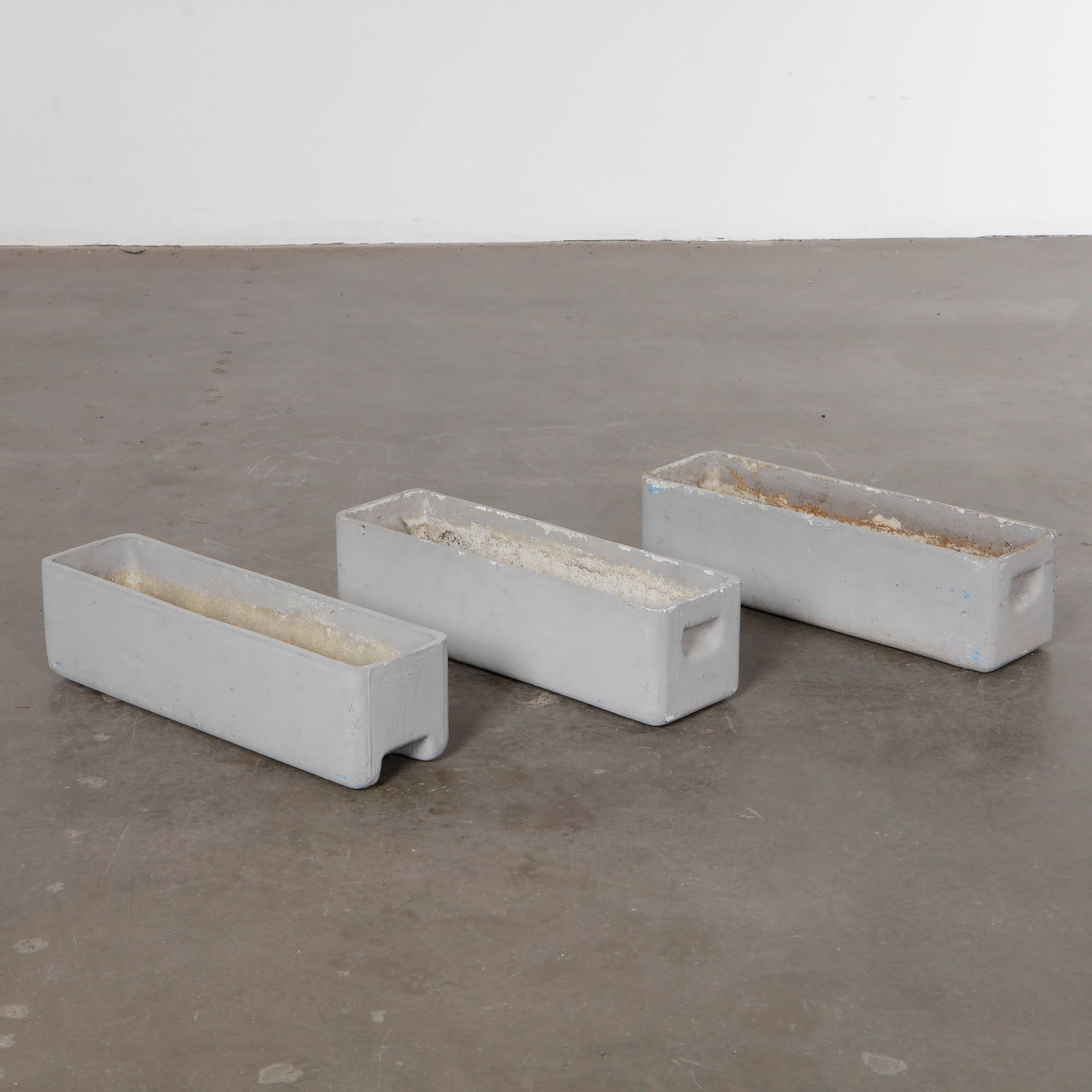 Willy Guhl, Trio Set of Small Rectangular Planters, 1960s (1 of 11)