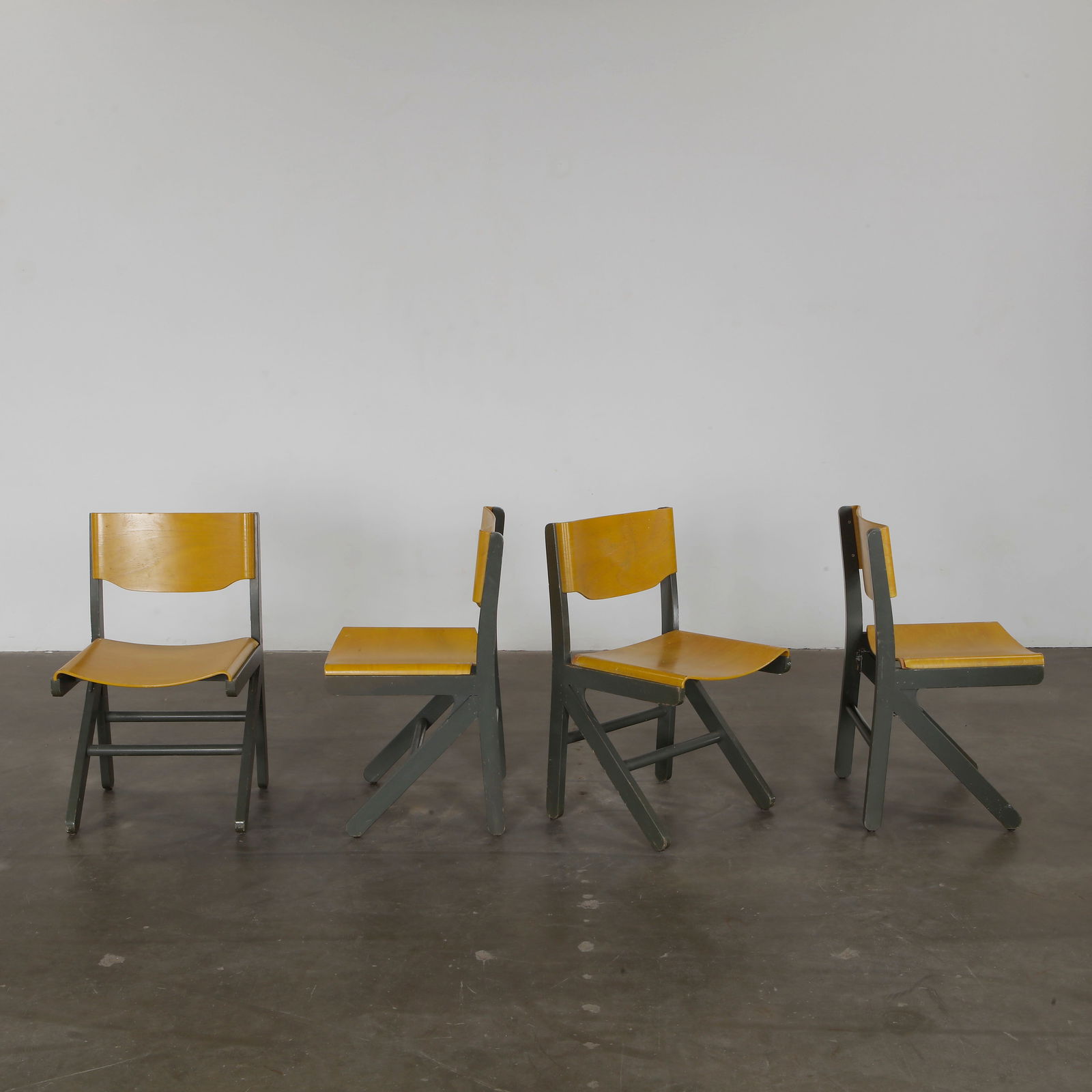 Baumann, Set of Four Koka Chairs, 1990s (1 of 20)