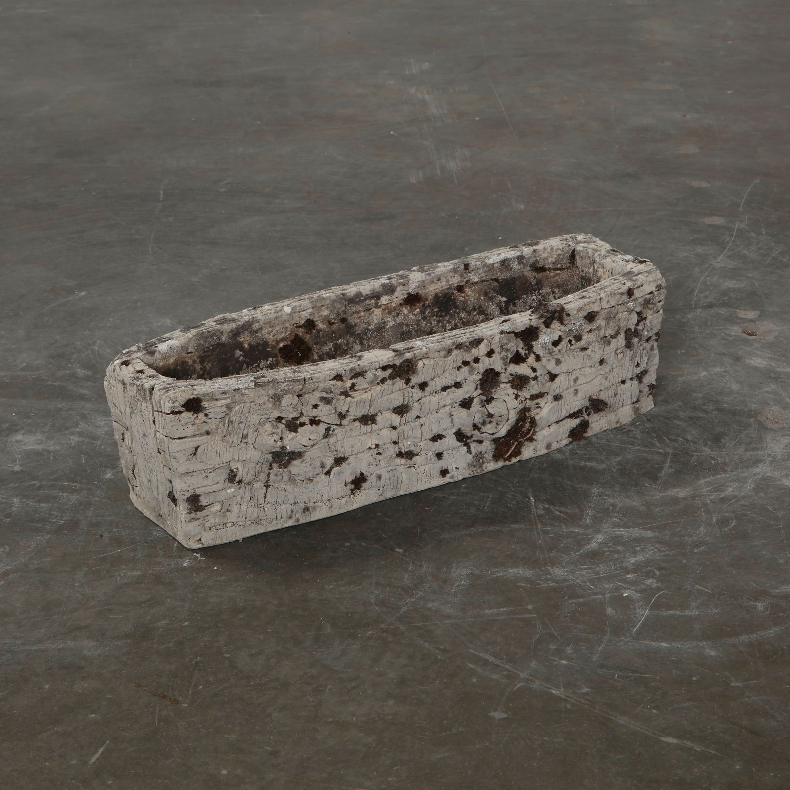 Rectangular Faux Bois Planter, France, 1950s (1 of 12)