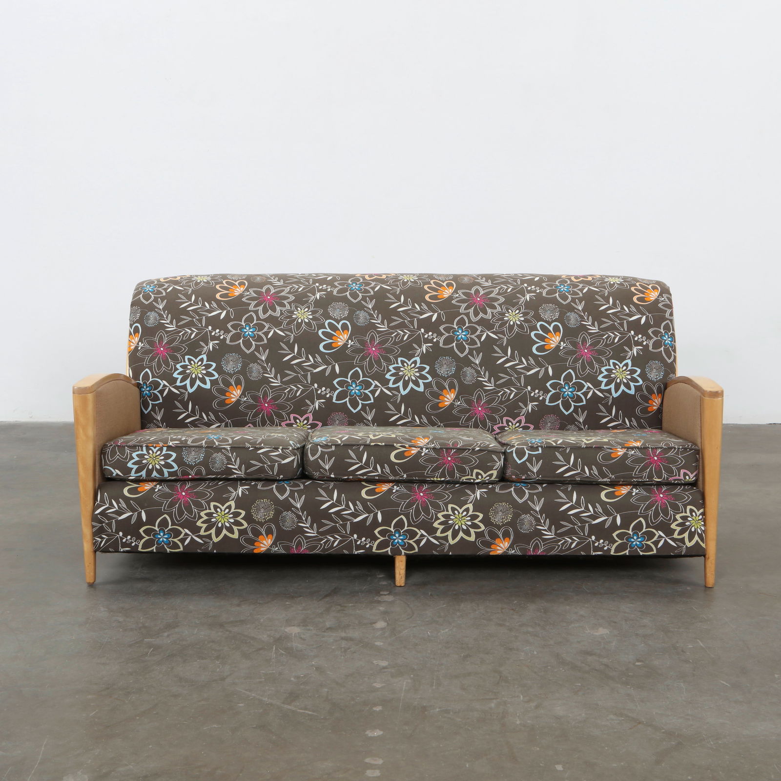 Heywood Wakefield, Davenport Sofa Swedish Modern, 1930s (1 of 13)