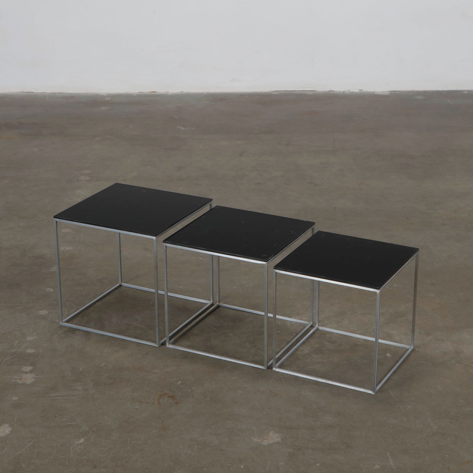 Poul Kjaerholm, Set of Three Nesting Tables, 1960s (1 of 9)