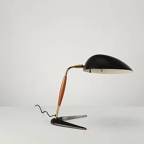 Gerald Thurston For Lightolier, Boomerang Desk Lamp, 1950s (1 of 13)
