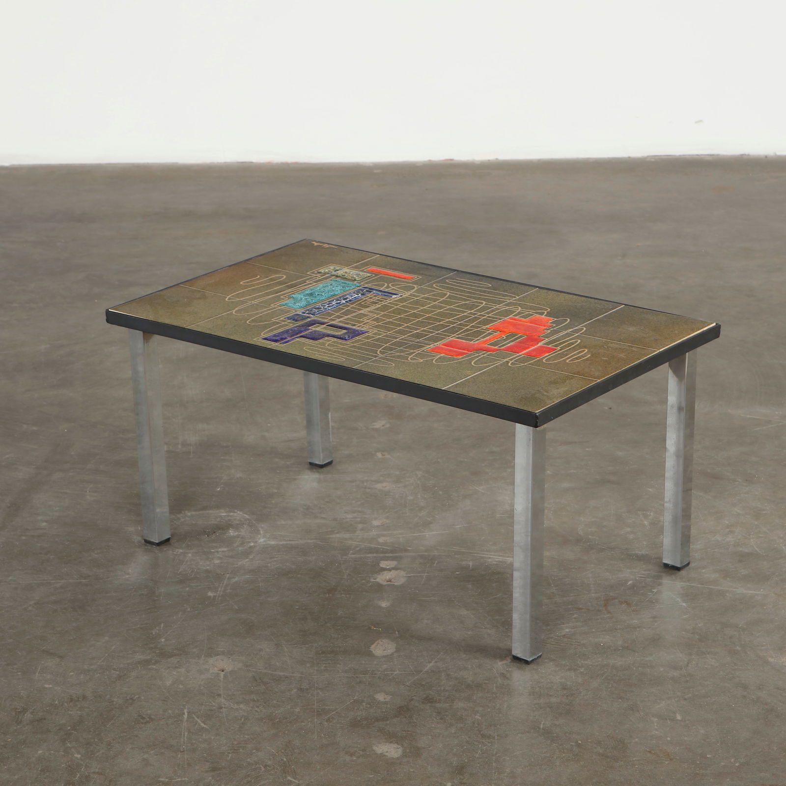 Vallauris Ceramic Coffee Table, 1960s (1 of 9)