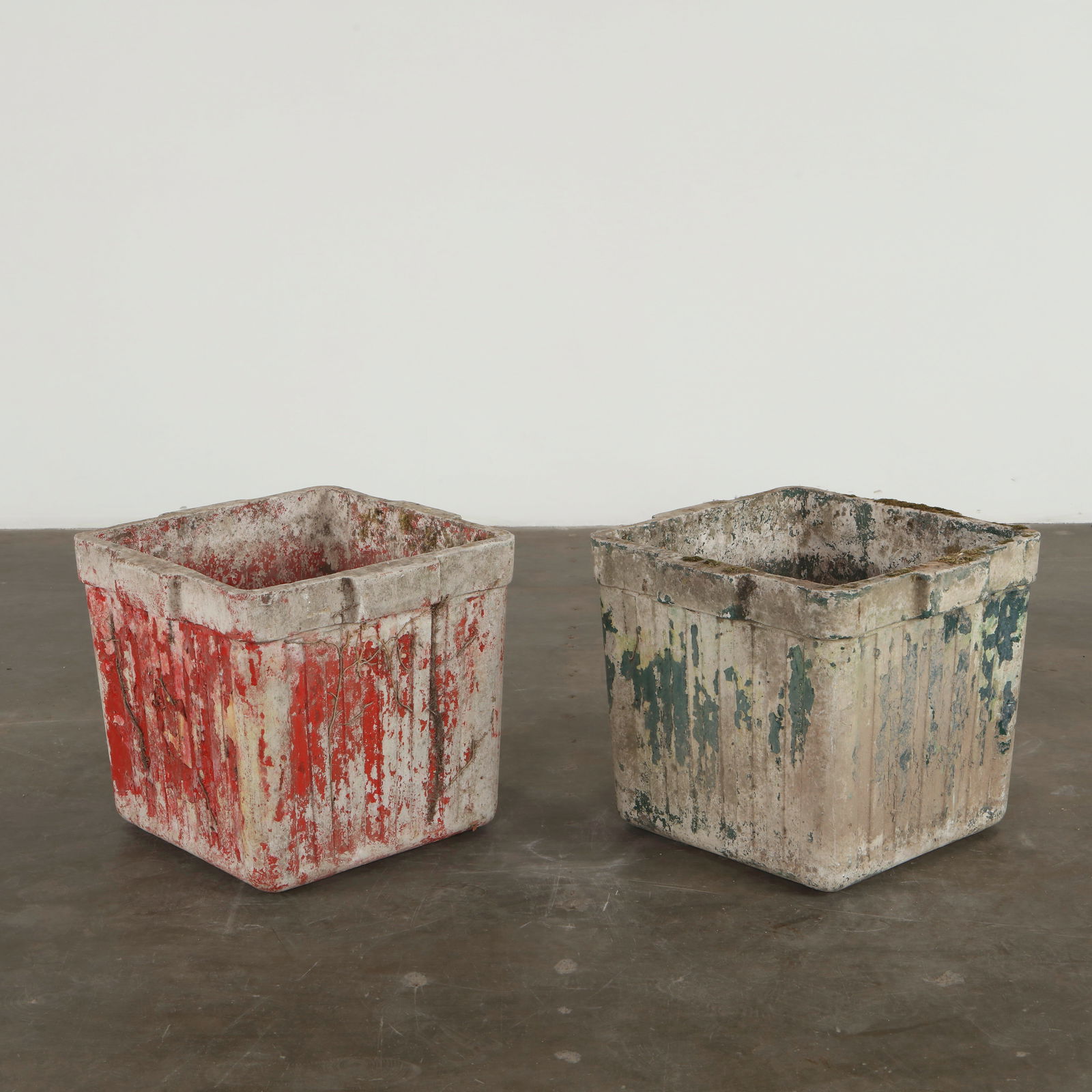 Willy Guhl, Pair of Large Rectangular Planters, 1960s (1 of 16)