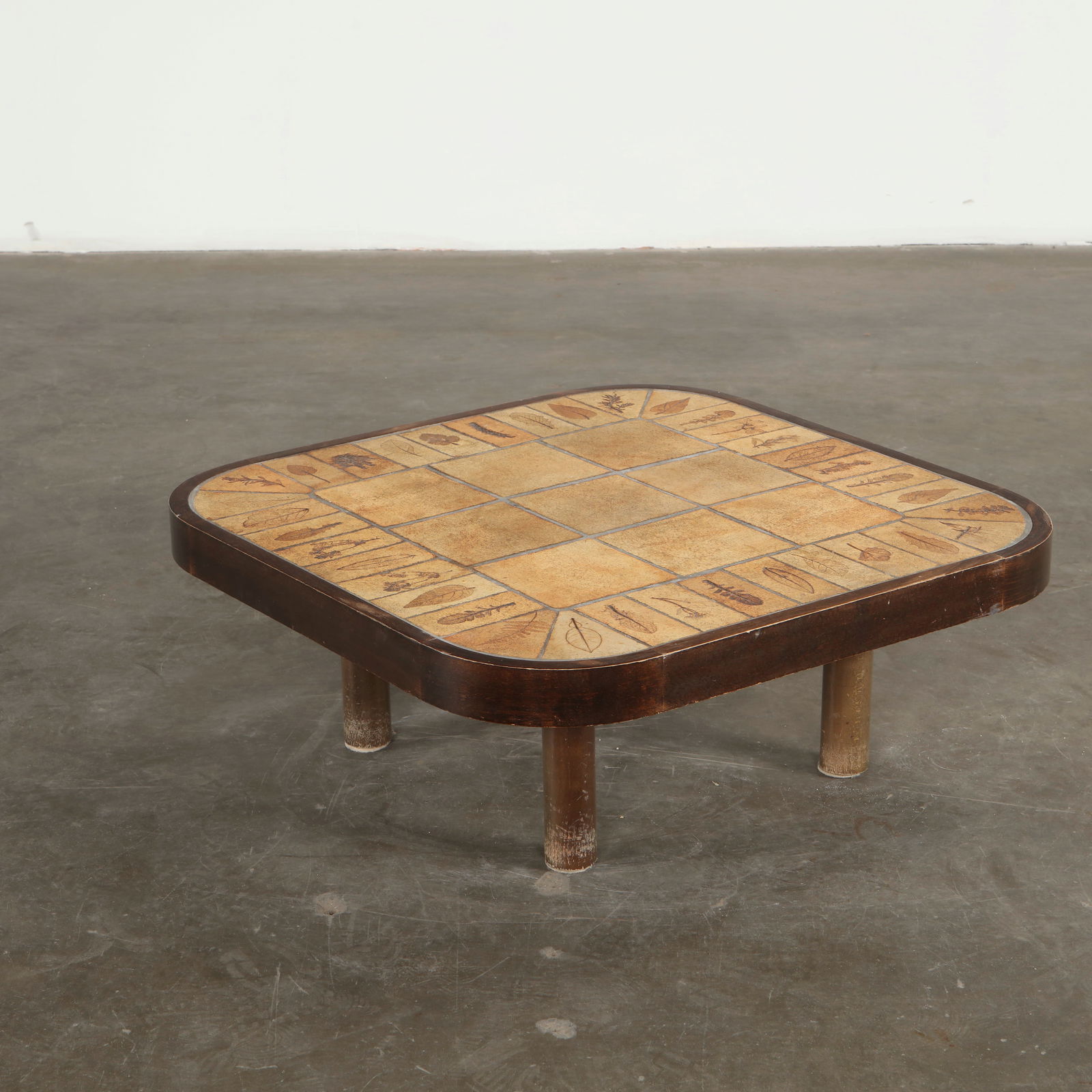 Roger Capron, Square Garrigue Coffee Table, 1960s (1 of 12)