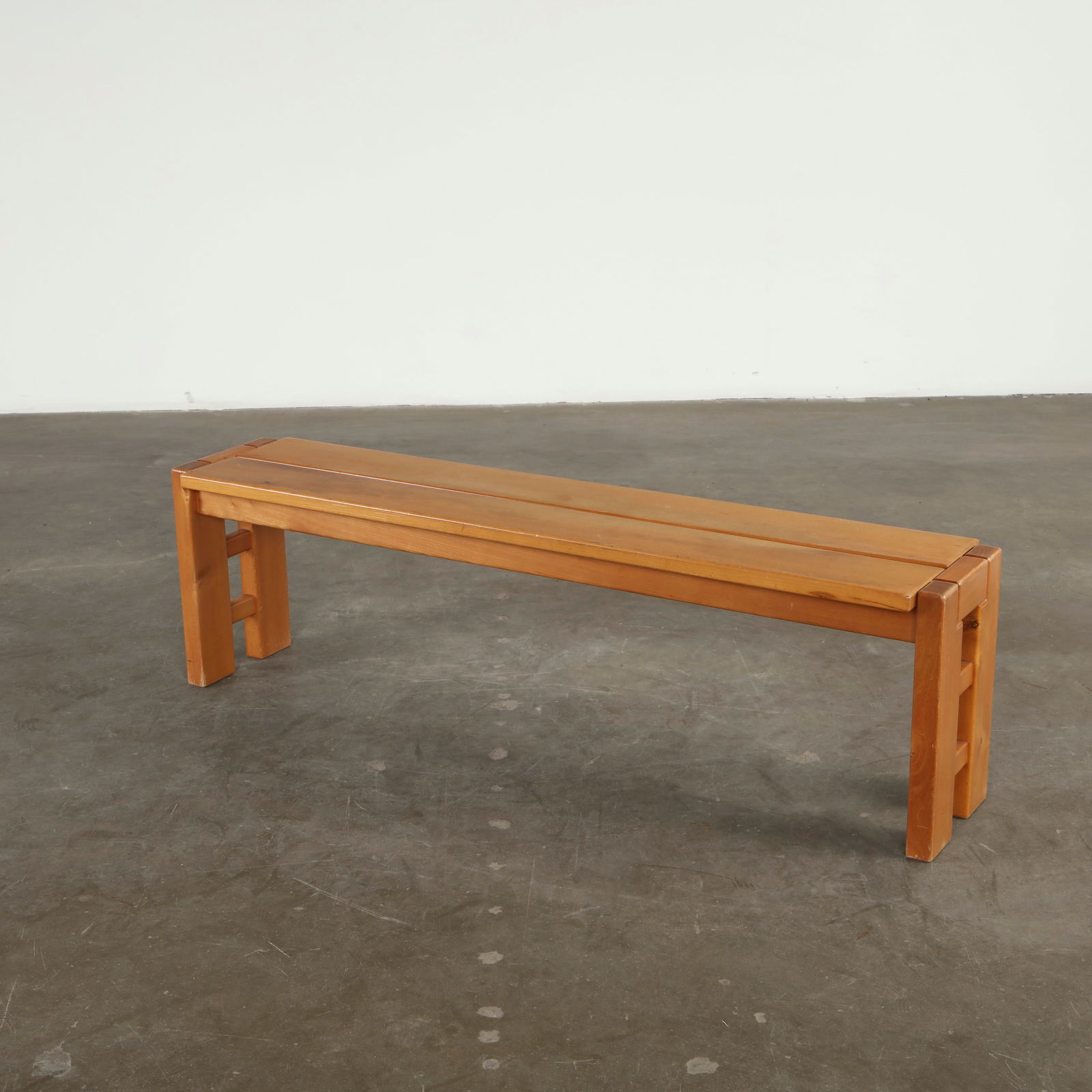 Maison Regain, Pine Bench, 1960s (1 of 13)