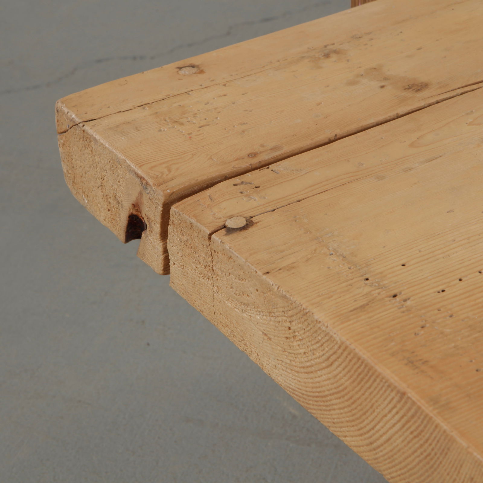 Long Brutalist Coffee Table, 1950s - 10