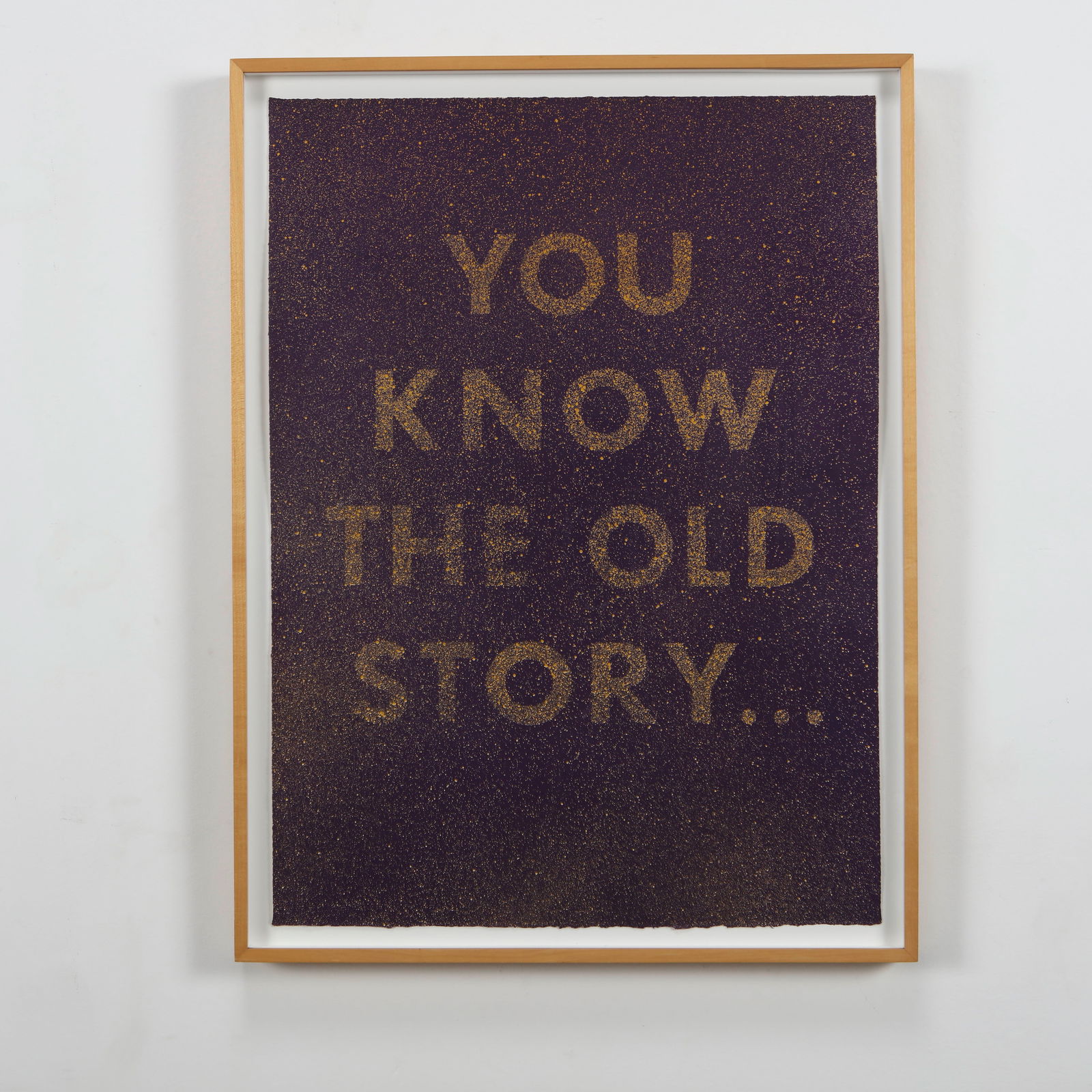 Ed Ruscha, You Know Old The Story, 1975s (1 of 7)