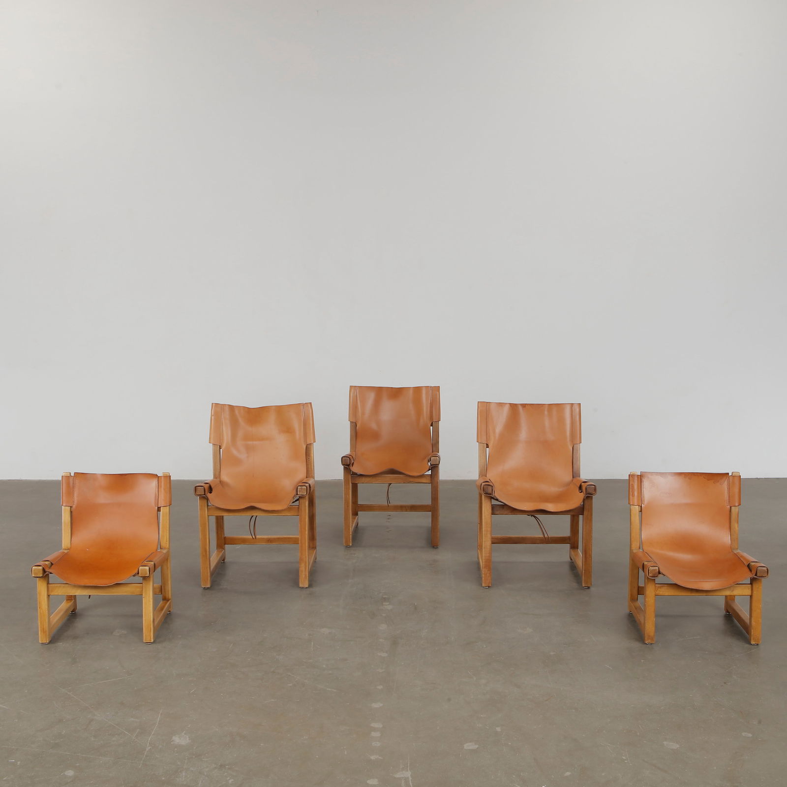 Five Riaza Chairs by Paco Munoz for Darro, Spain, 1960s (1 of 20)