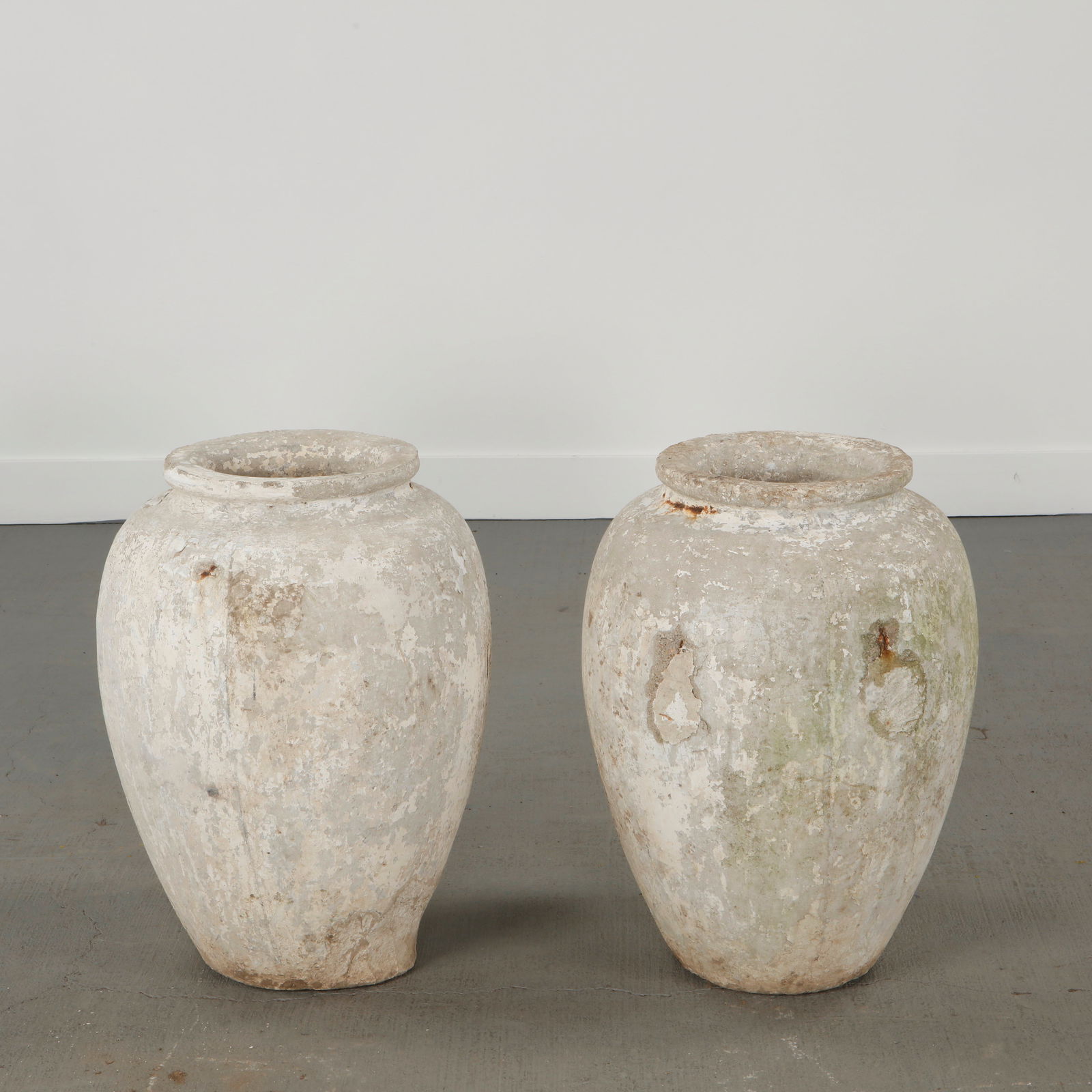 Pair of Concrete Planters, 1960s (1 of 15)