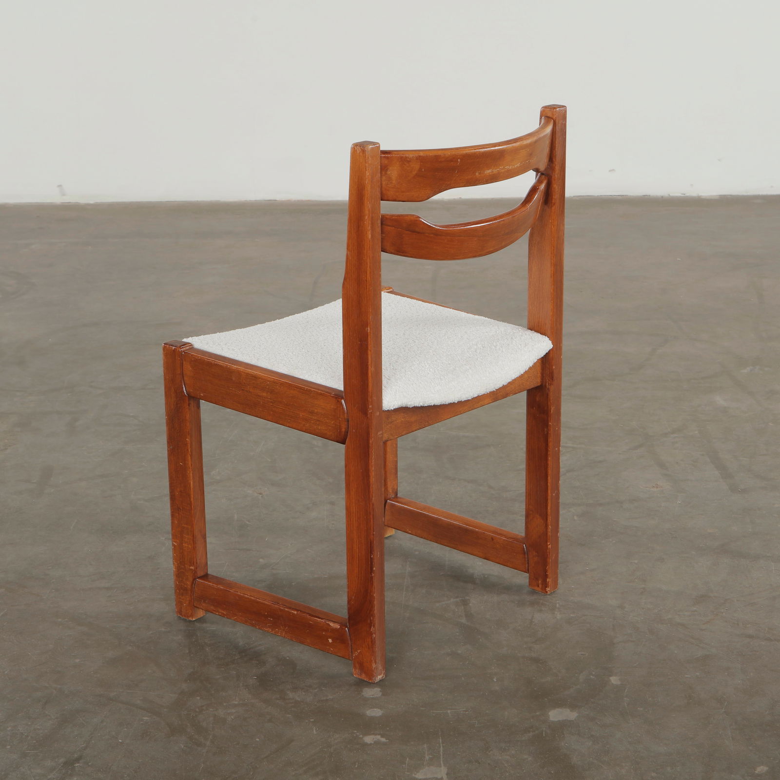 Set of Six Wool and Wood Chairs in the style of Niels Moller for J.L Moller, 1960s - 11