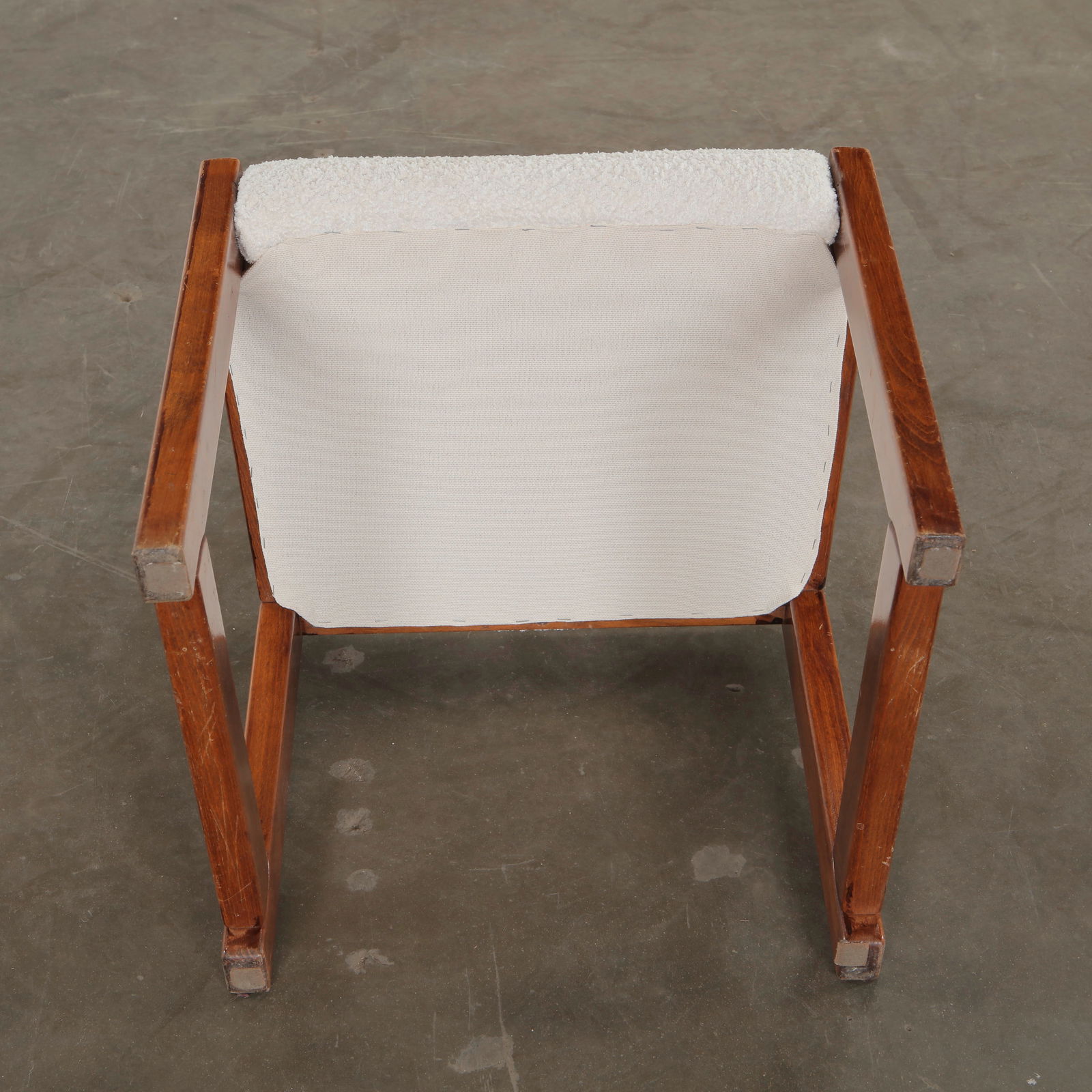 Set of Six Wool and Wood Chairs in the style of Niels Moller for J.L Moller, 1960s - 19