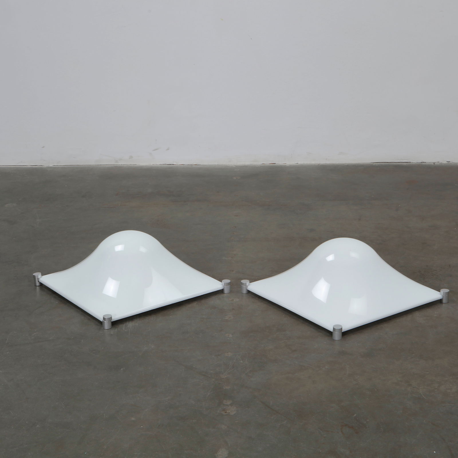 Elio Martinelli for Martinelli Luce, Pair of Bolla Ceiling Lights, 1960s (1 of 11)
