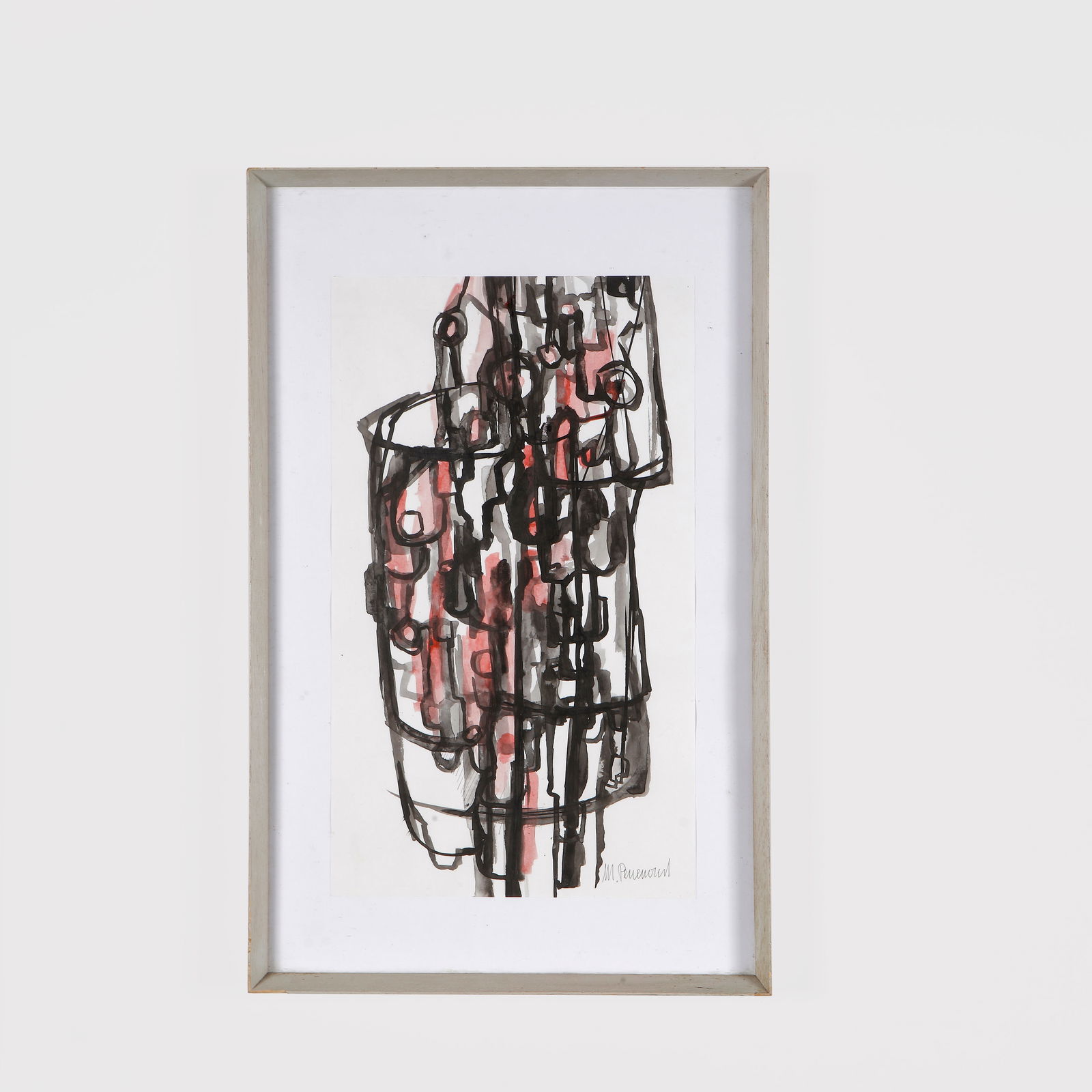 Maurice Perrenoud, Oil Painting, 1960s (1 of 2)