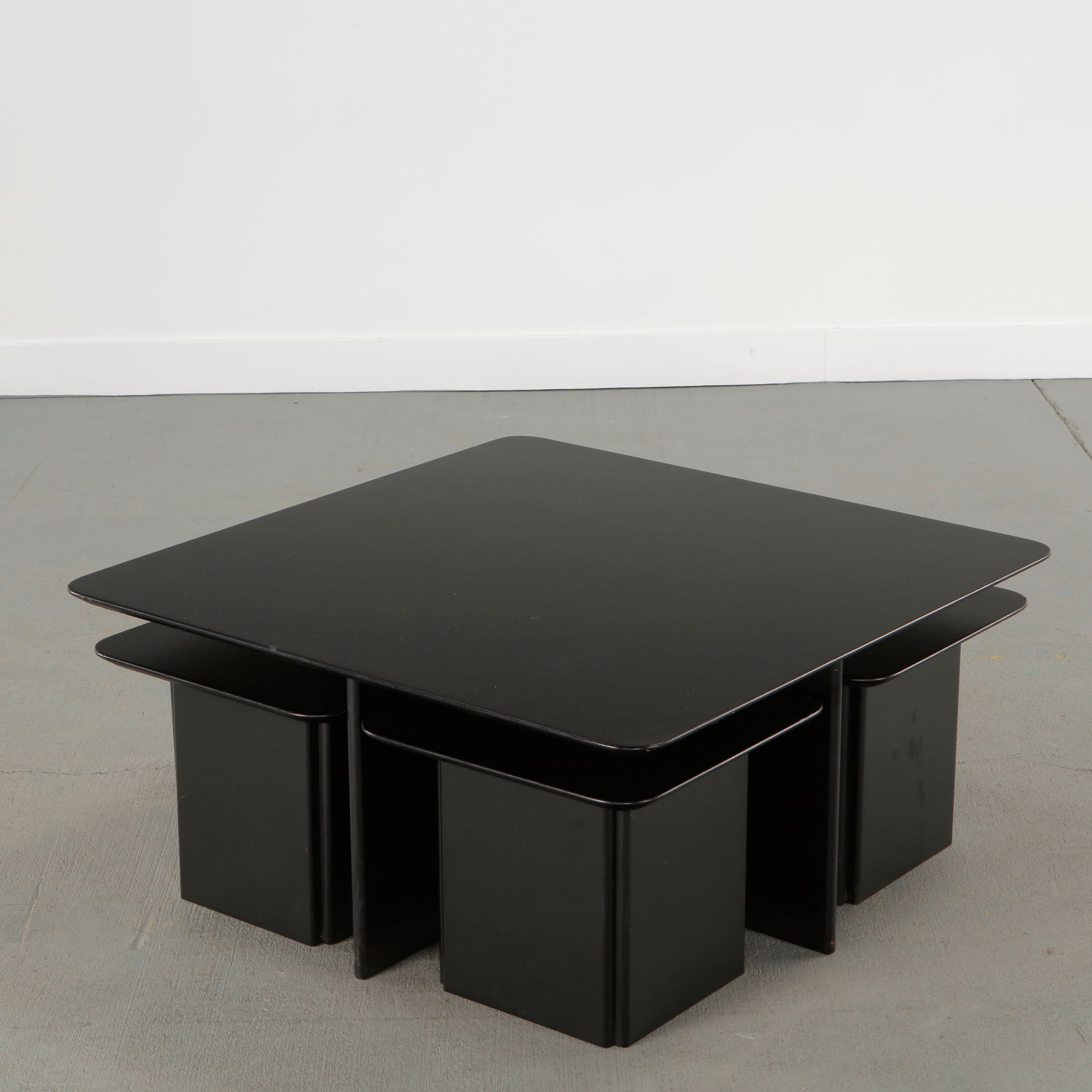 Italian Nested Coffee Table Set - 4