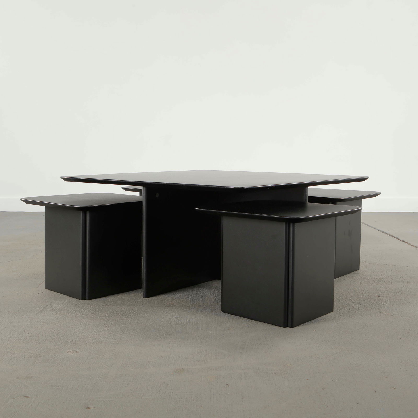 Italian Nested Coffee Table Set - 5