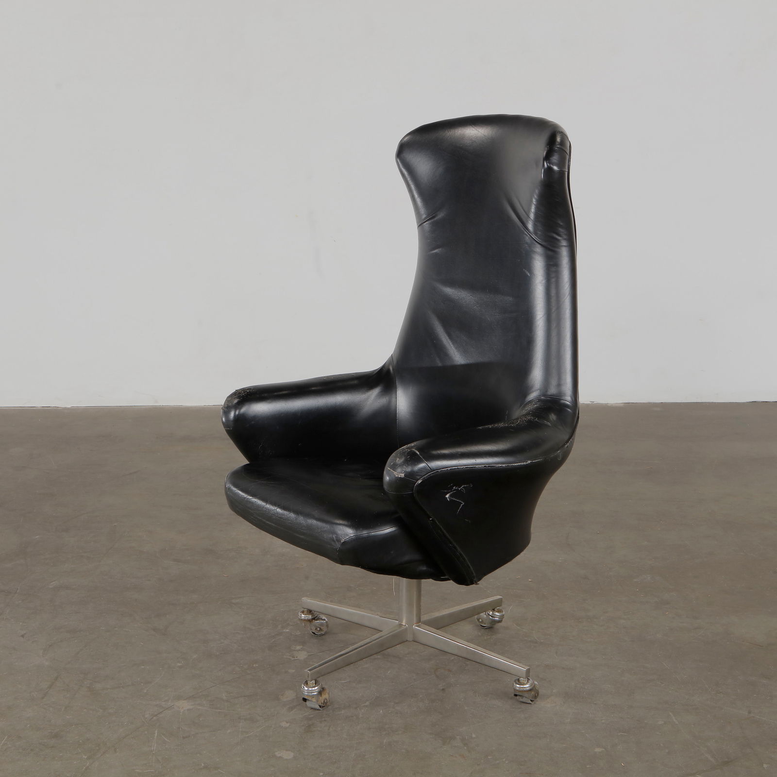 Danish, High-Back Executive Chair, 1960s (1 of 13)